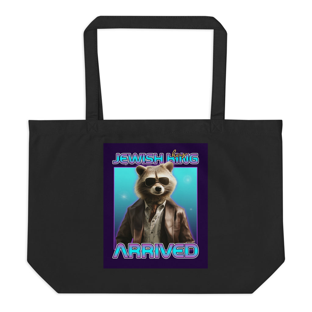 Mr Racoon | Large Organic Tote Bag