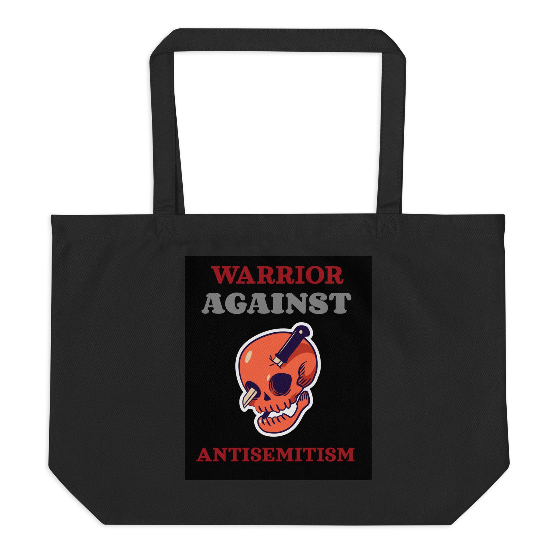 Brave Warrior | Large Organic Tote Bag Jouparty