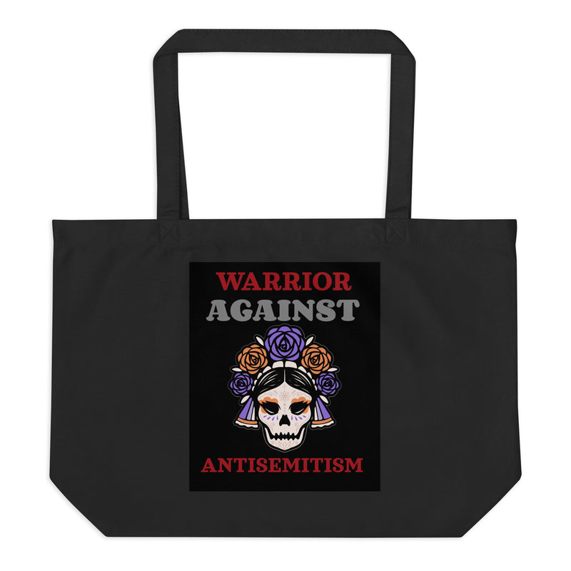 Brave Warrior | Large Organic Tote Bag