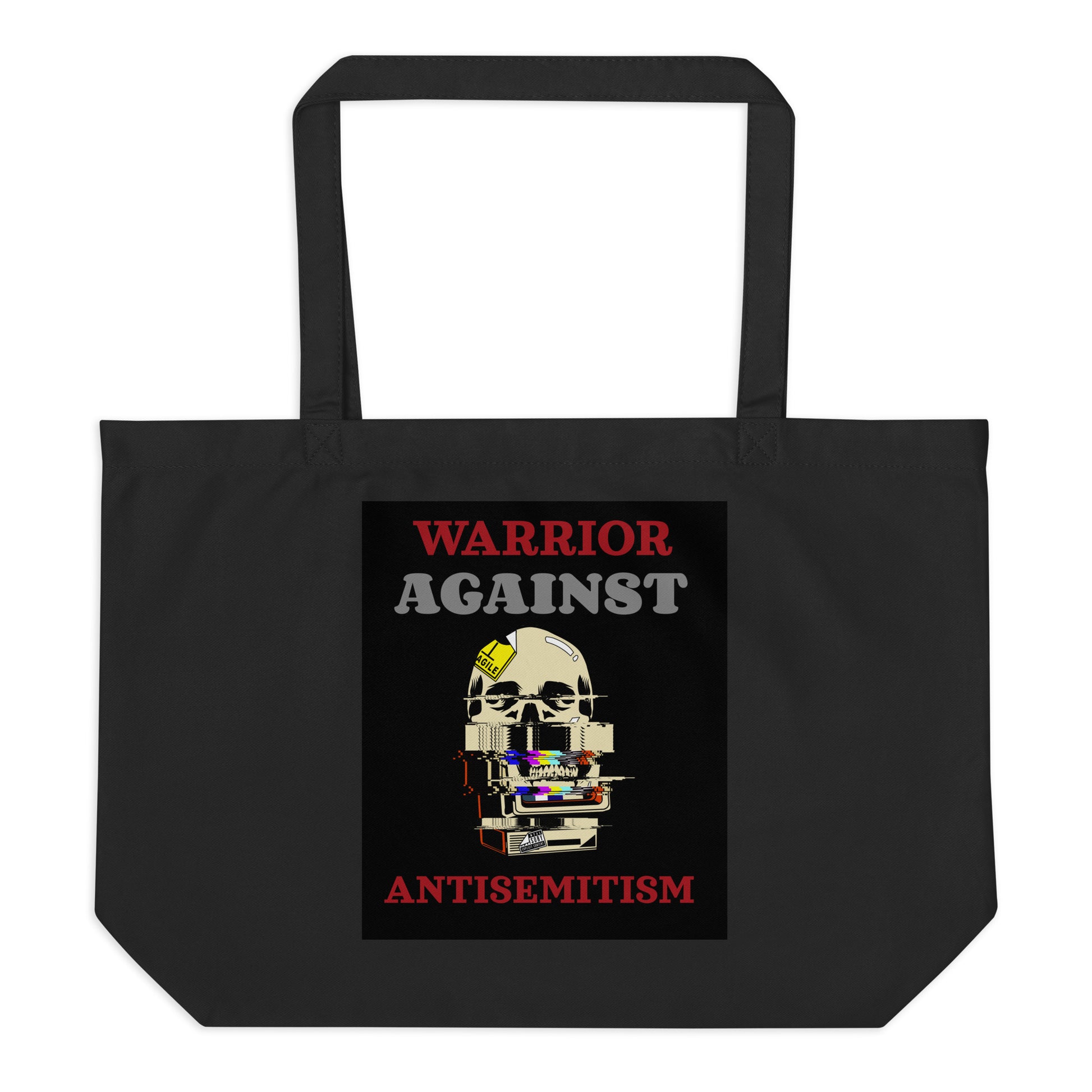 Brave Warrior | Large Organic Tote Bag