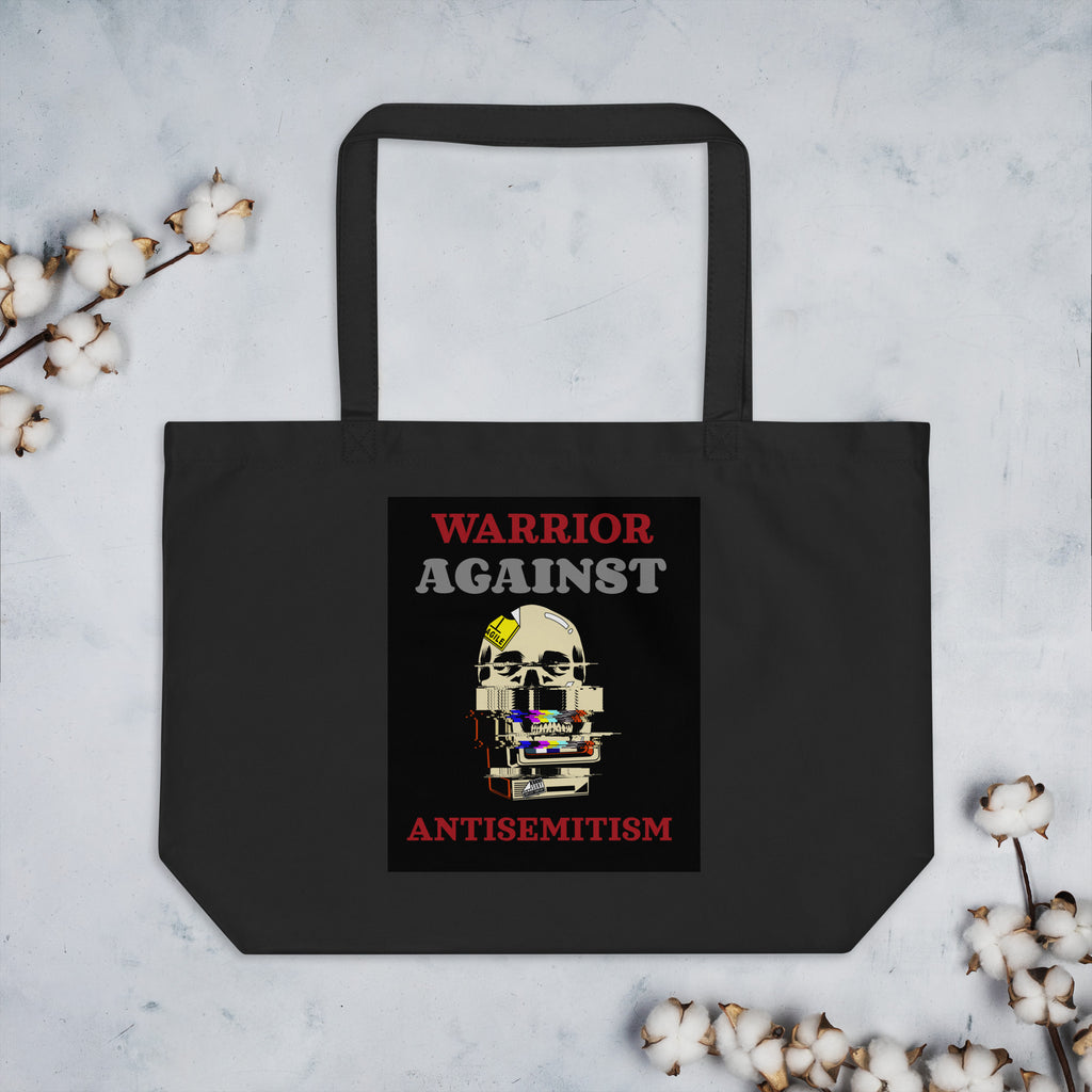 Brave Warrior | Large Organic Tote Bag