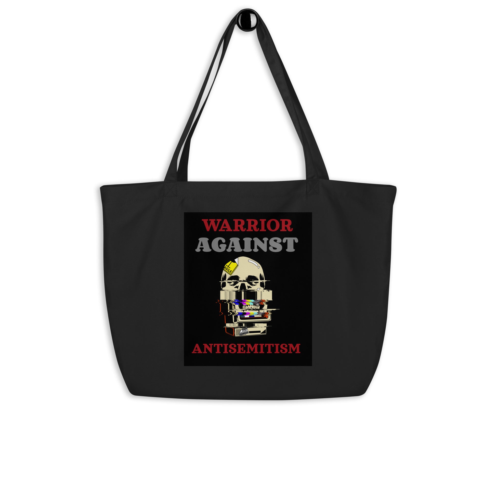 Brave Warrior | Large Organic Tote Bag