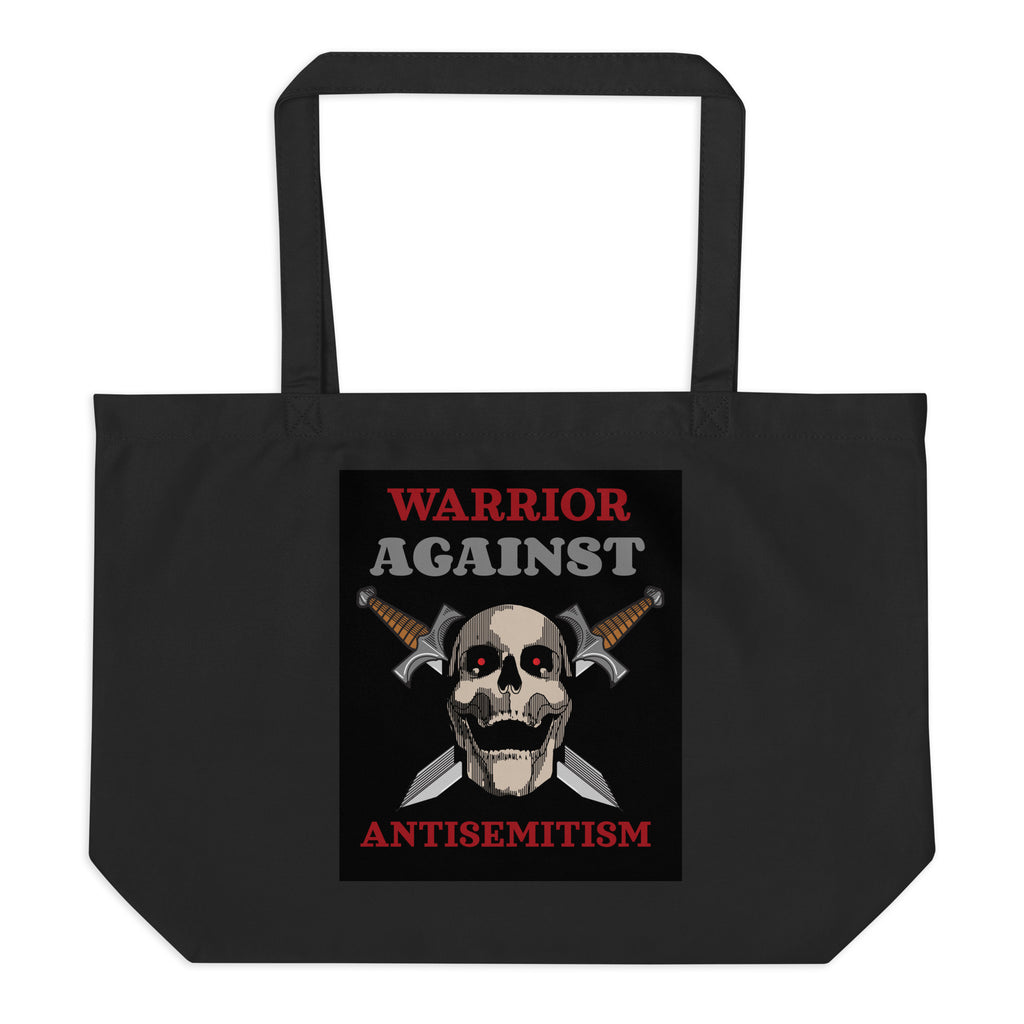 Brave Warrior | Large Organic Tote Bag