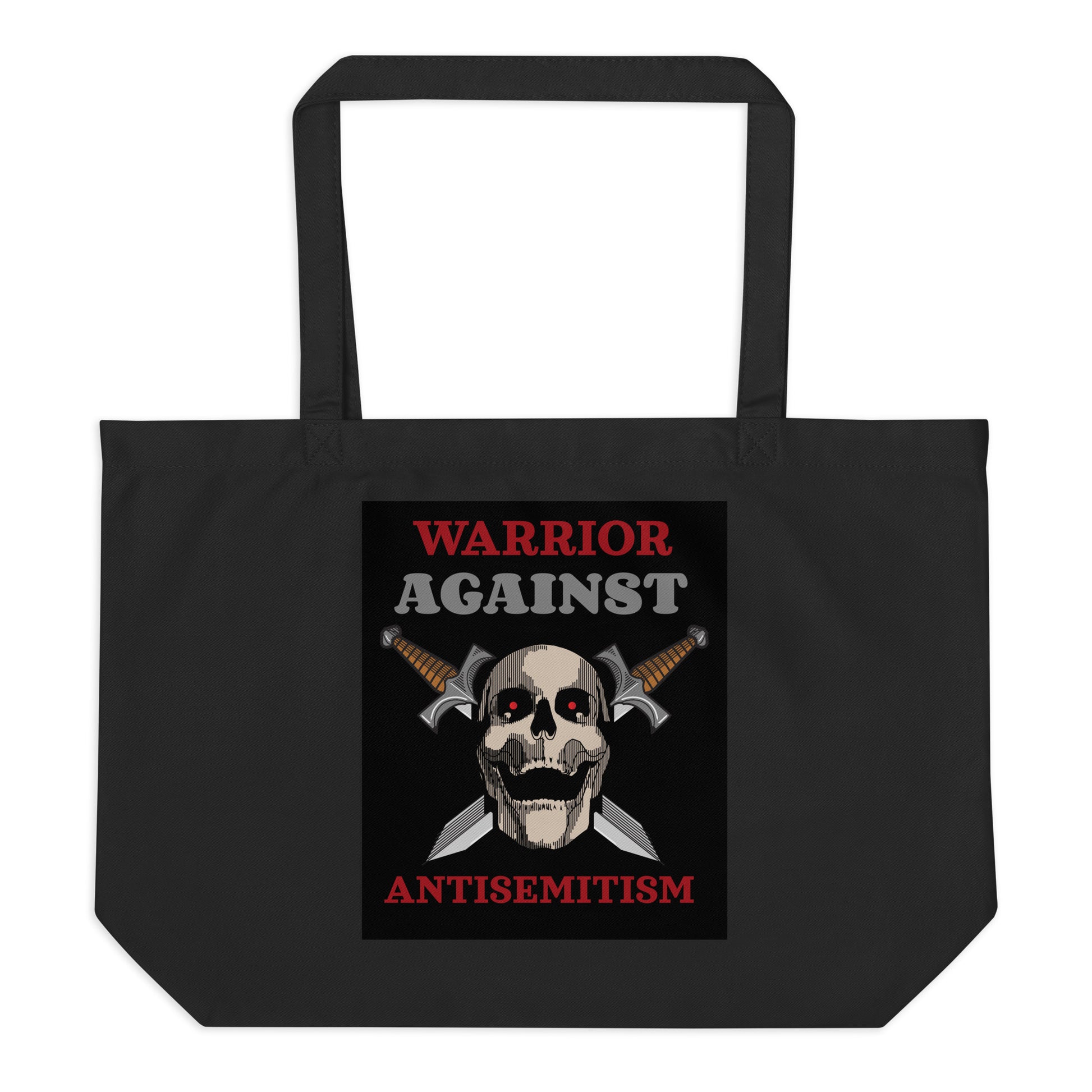 Brave Warrior | Large Organic Tote Bag