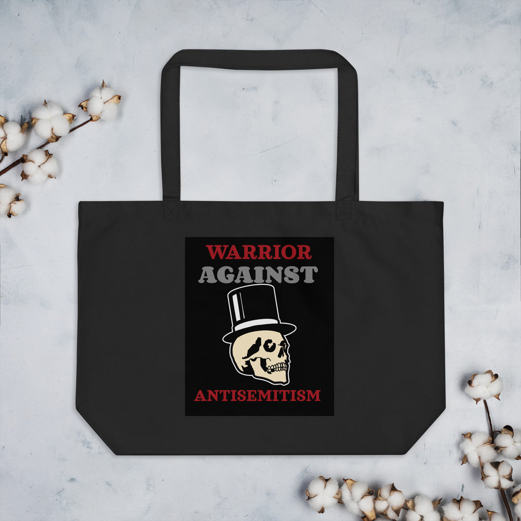Brave Warrior | Large Organic Tote Bag