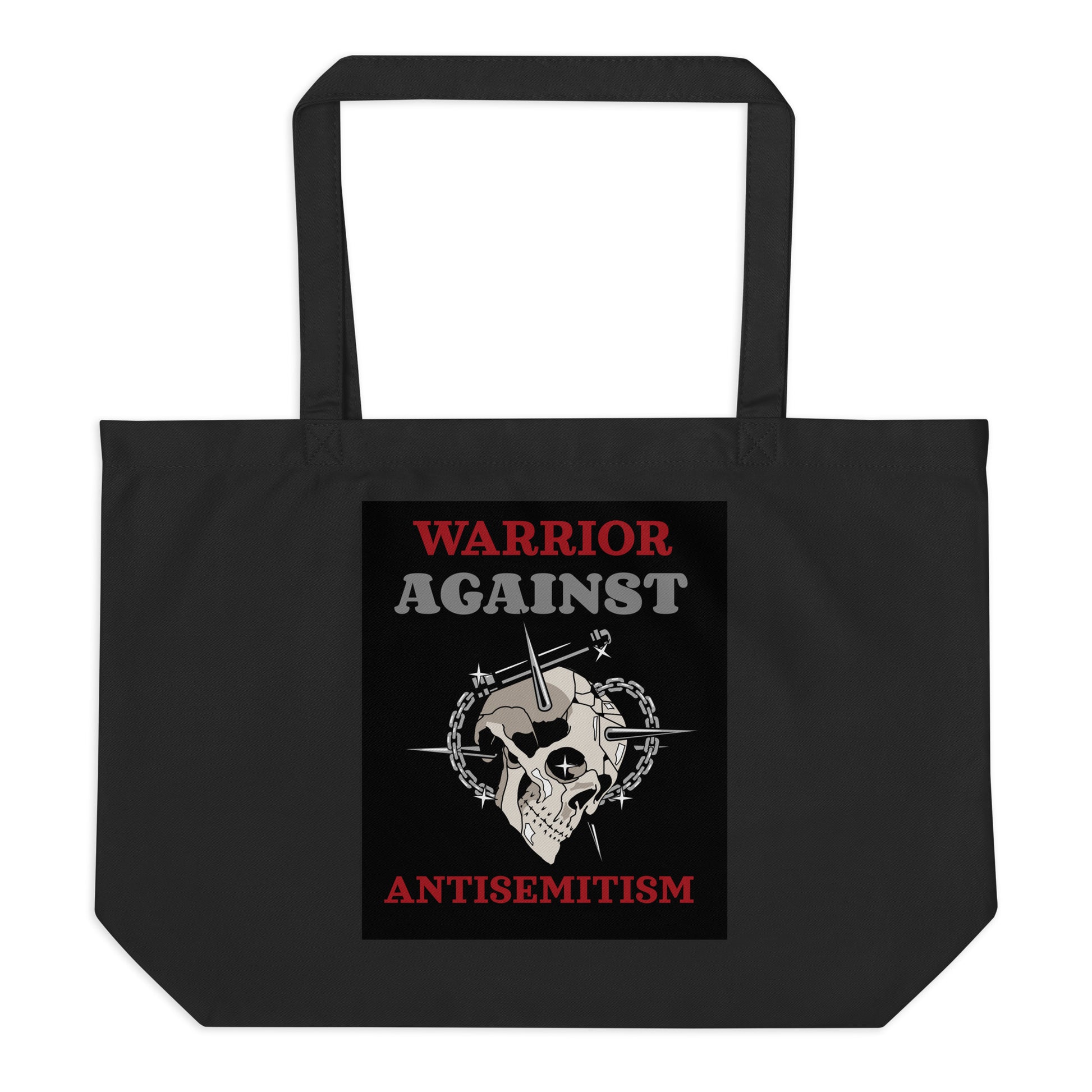 Brave Warrior | Large Organic Tote Bag