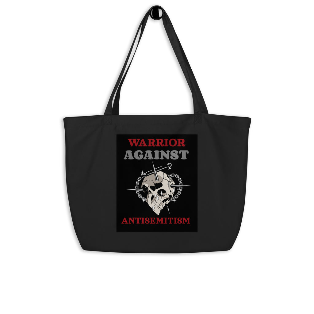 Brave Warrior | Large Organic Tote Bag