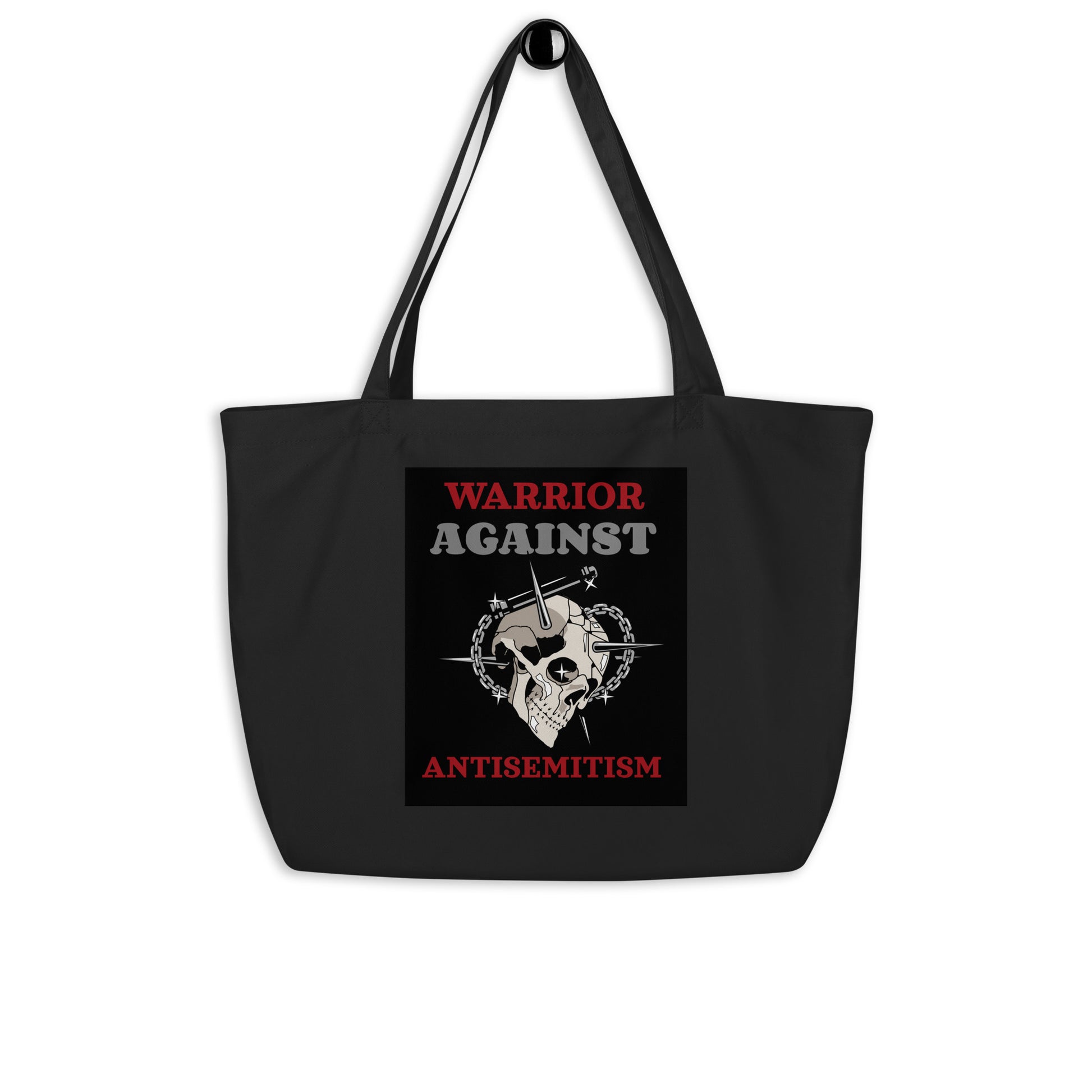 Brave Warrior | Large Organic Tote Bag