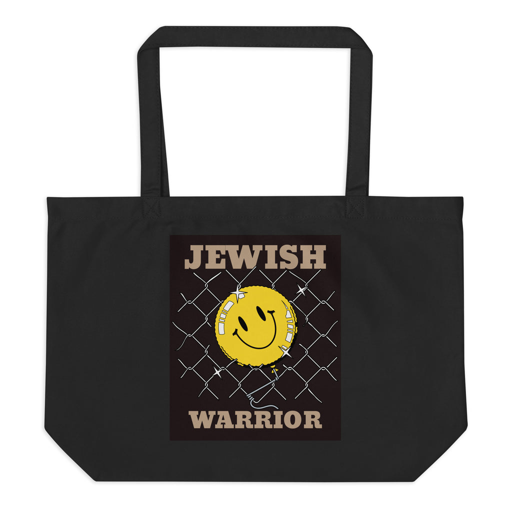 Brave Warrior | Large Organic Tote Bag
