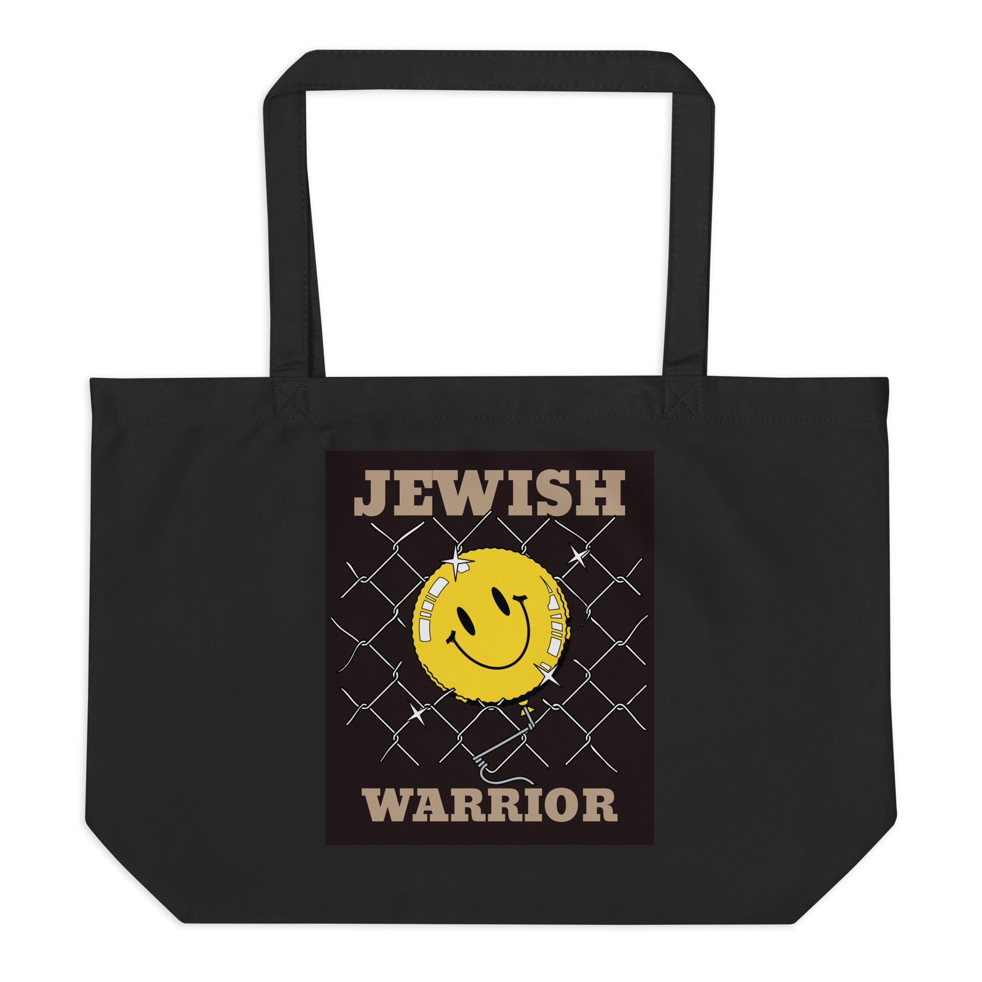 Brave Warrior | Large Organic Tote Bag