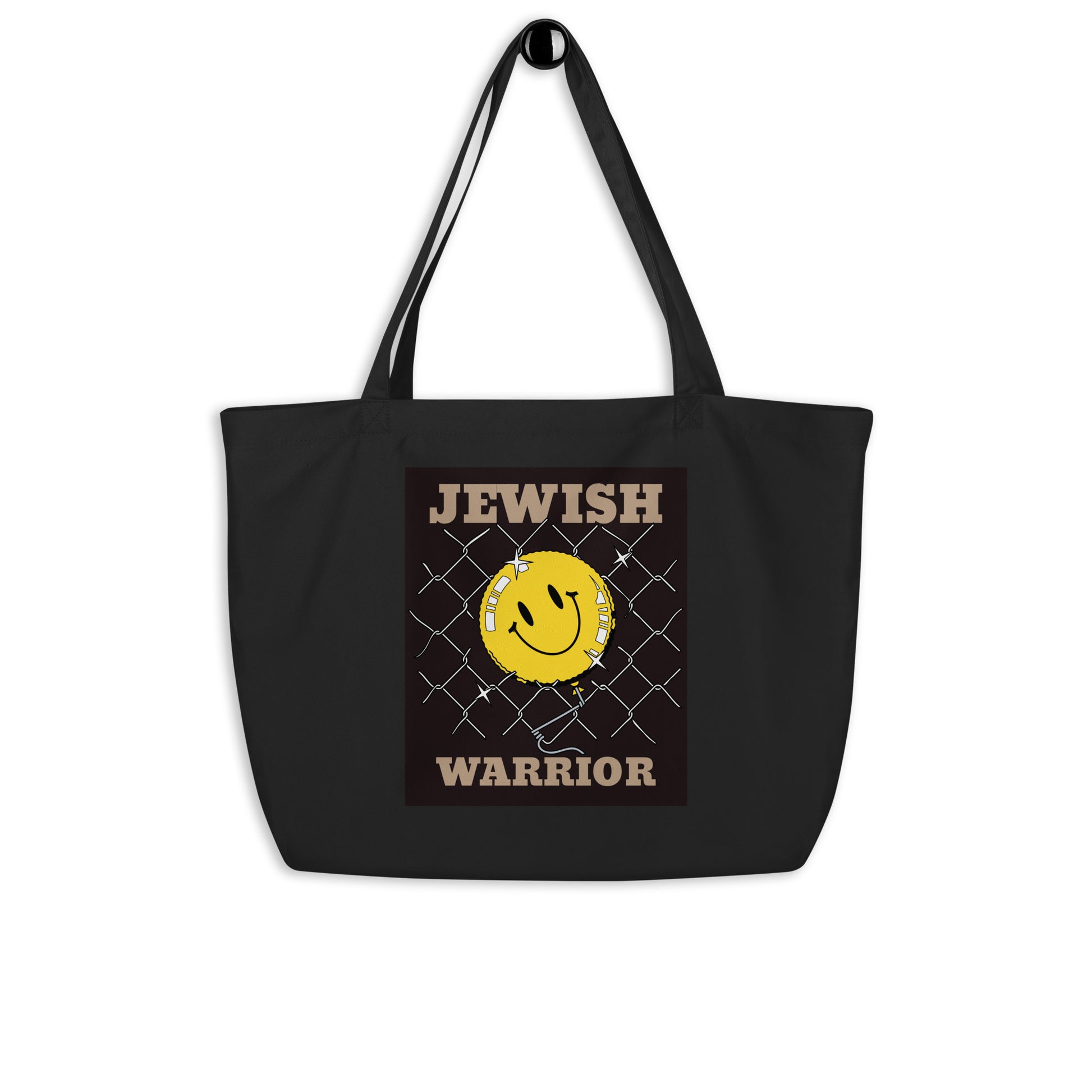 Brave Warrior | Large Organic Tote Bag