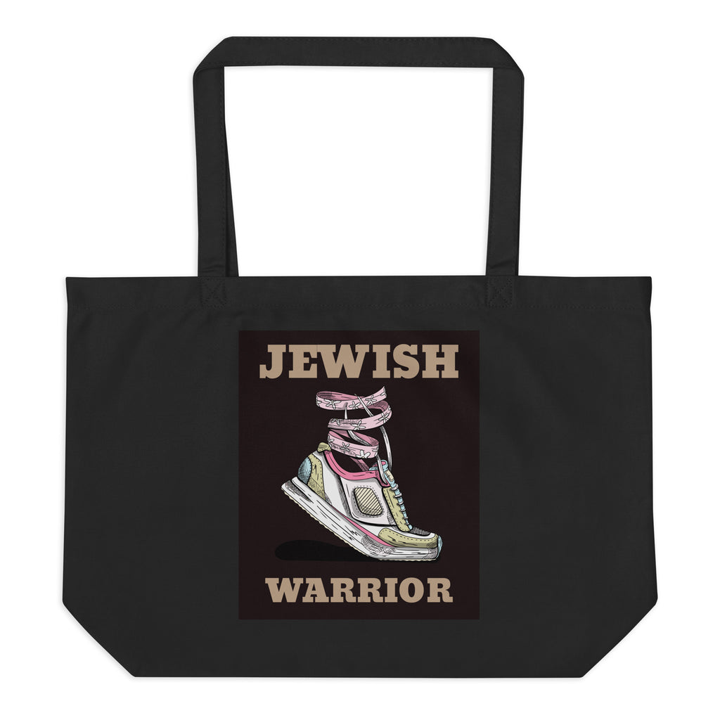 Brave Warrior | Large Organic Tote Bag Jouparty
