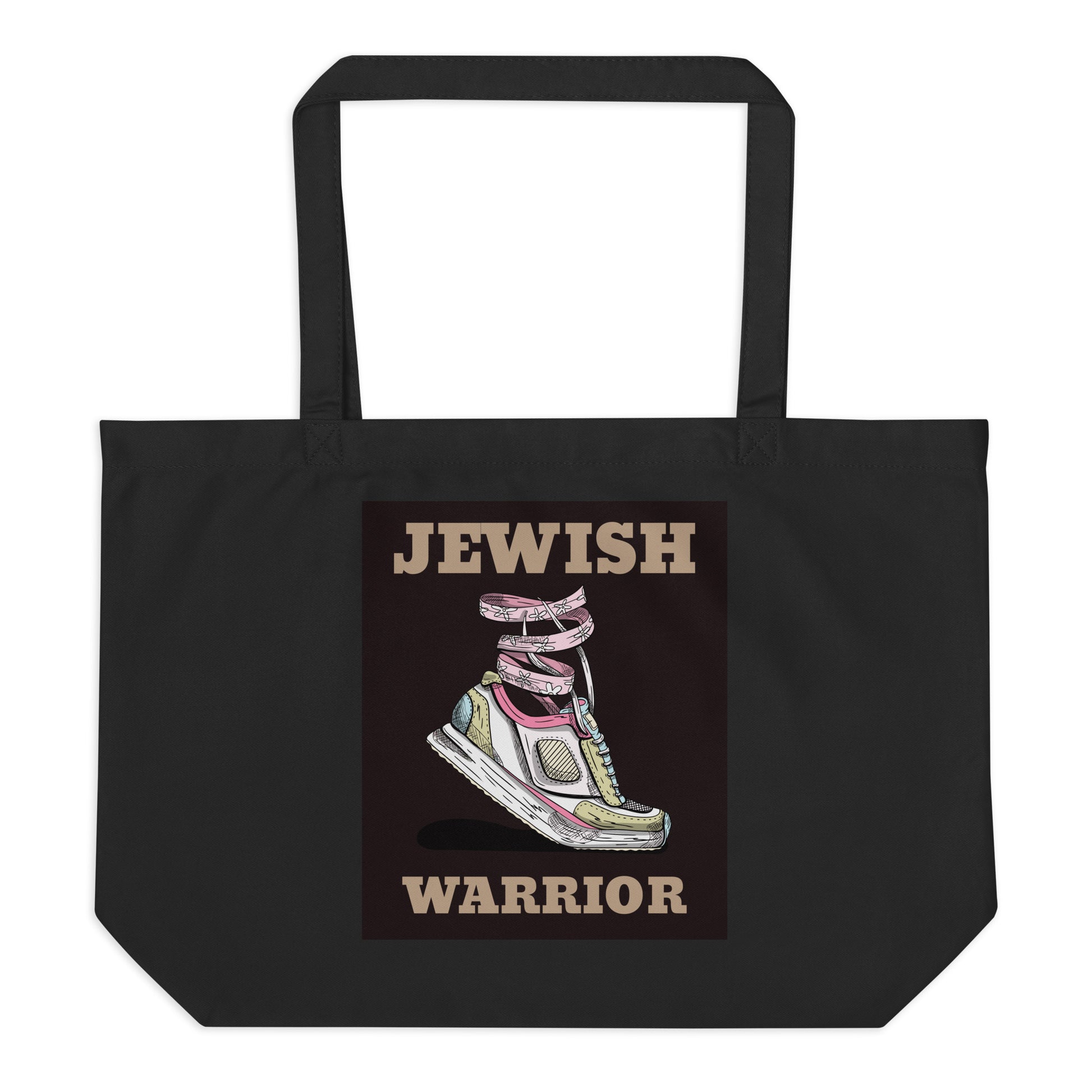 Brave Warrior | Large Organic Tote Bag Jouparty
