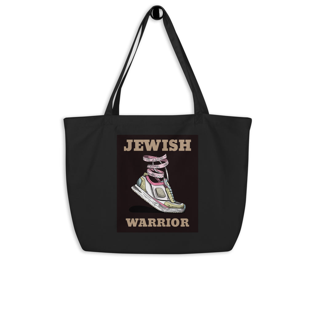 Brave Warrior | Large Organic Tote Bag Jouparty