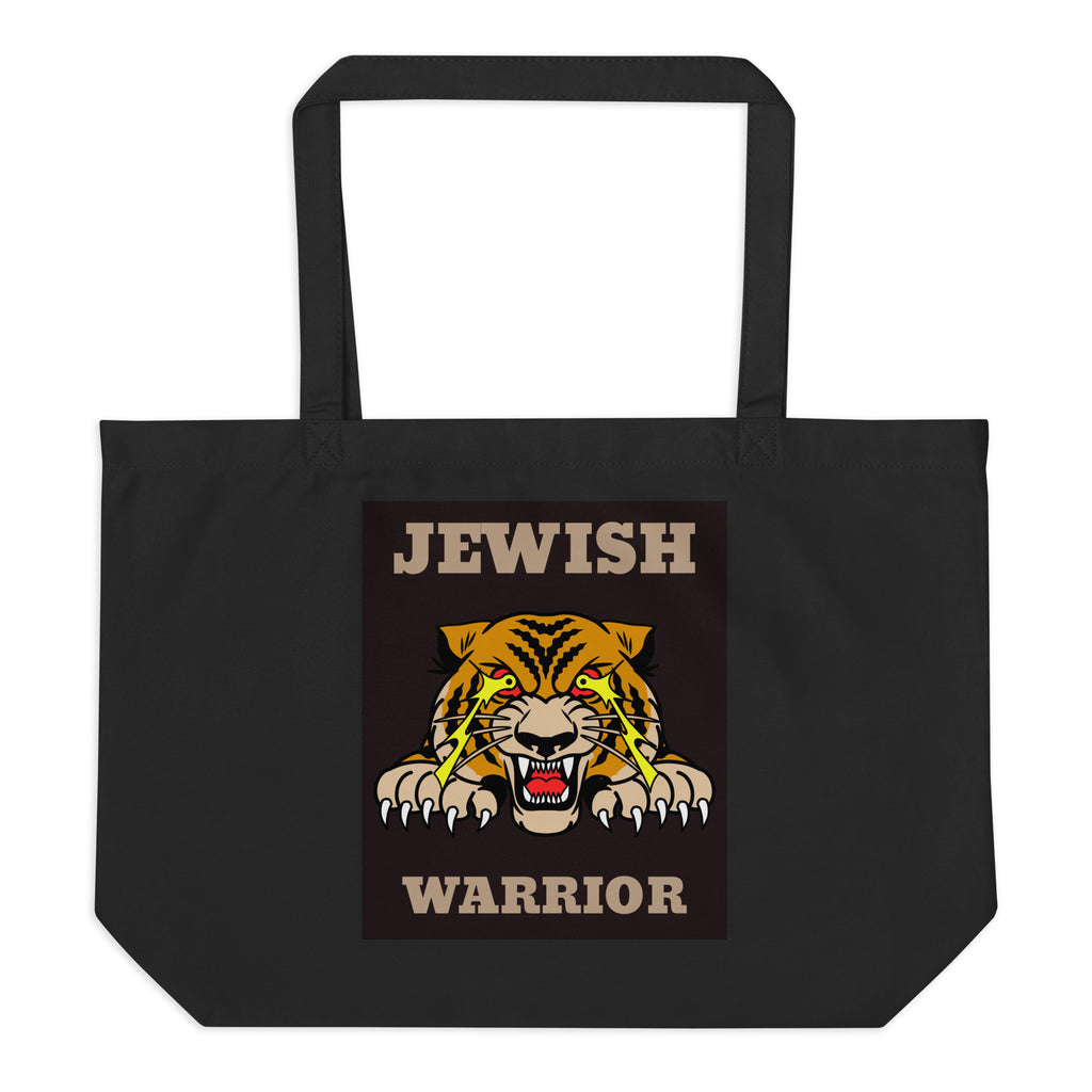 Brave Warrior | Large Organic Tote Bag Jouparty