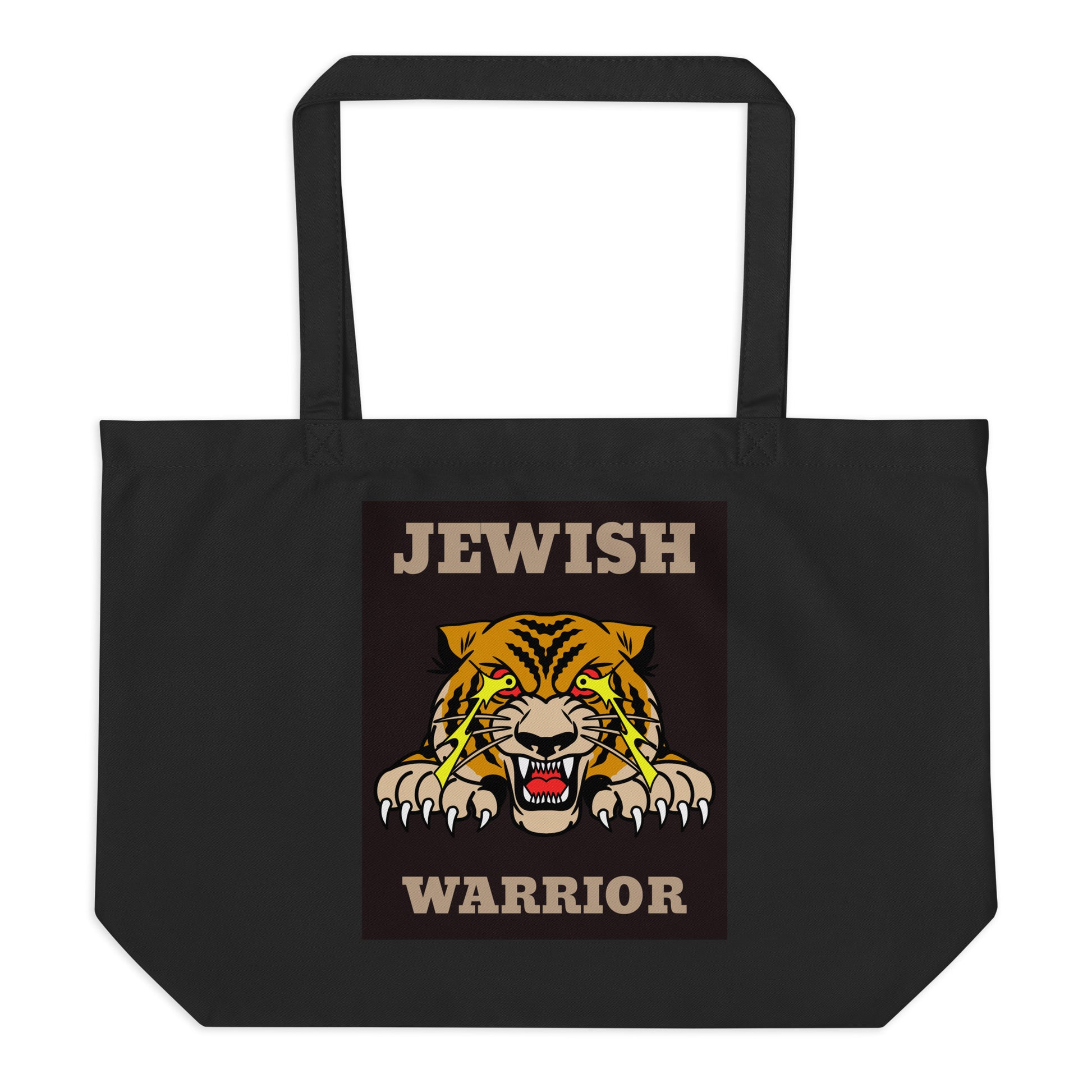 Brave Warrior | Large Organic Tote Bag Jouparty