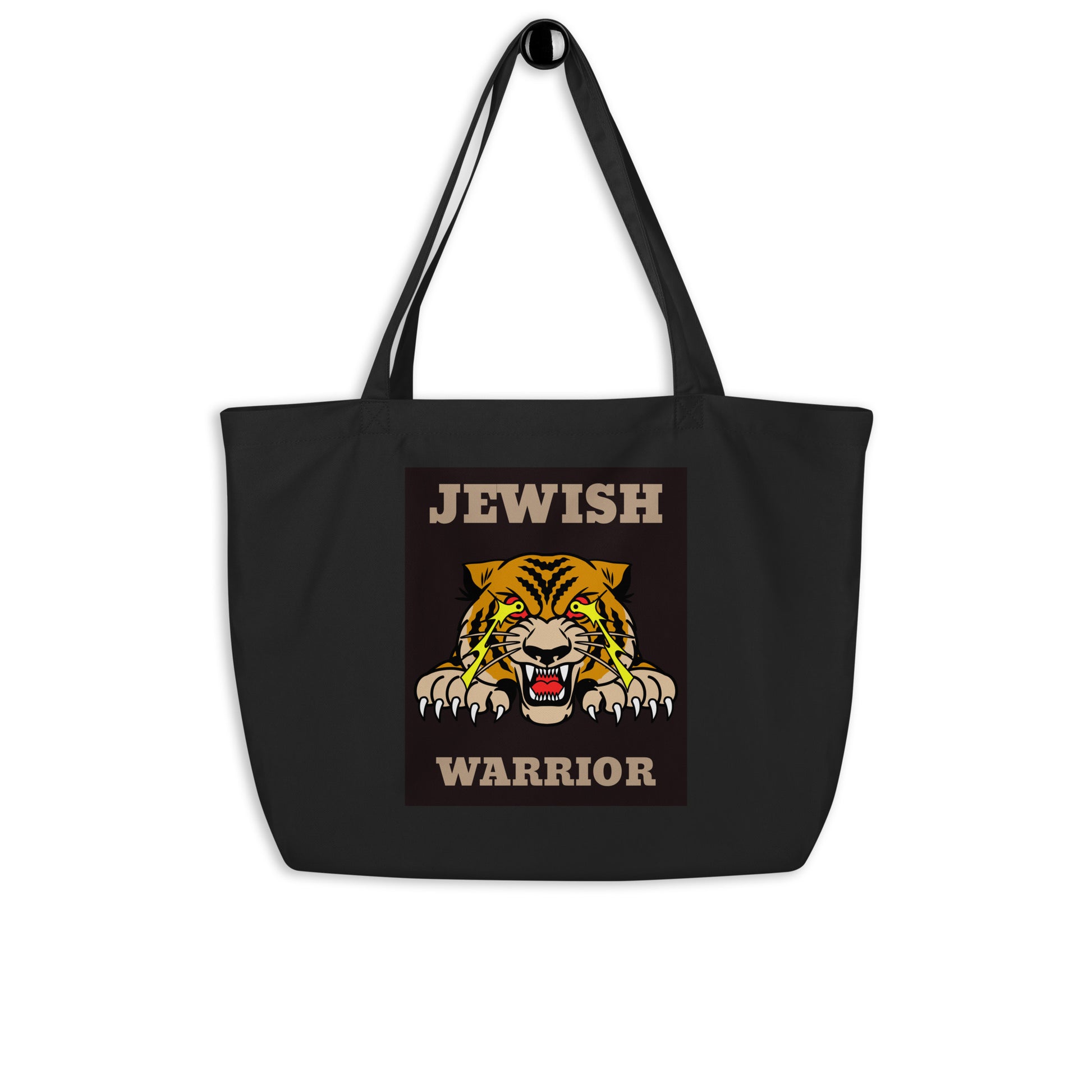 Brave Warrior | Large Organic Tote Bag Jouparty