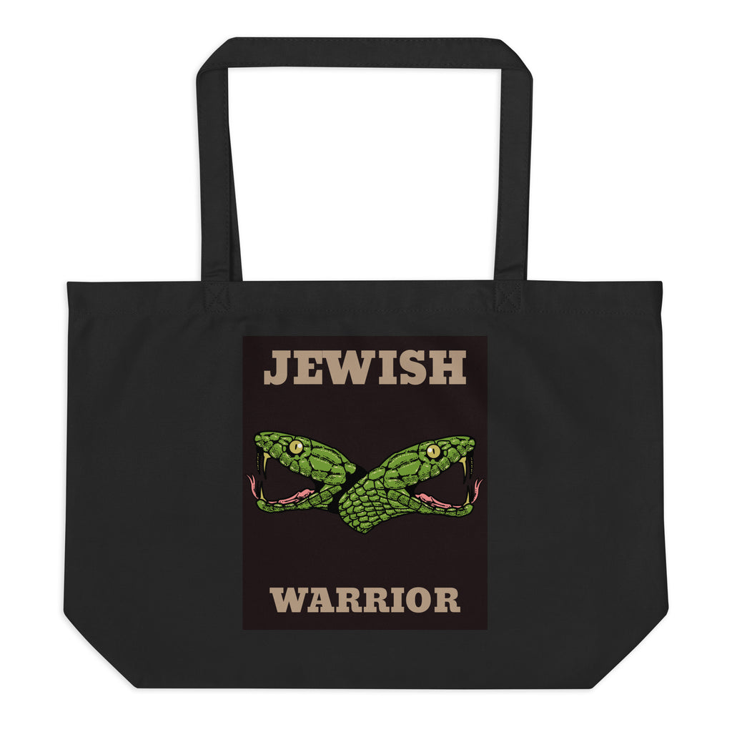Brave Warrior | Large Organic Tote Bag Jouparty