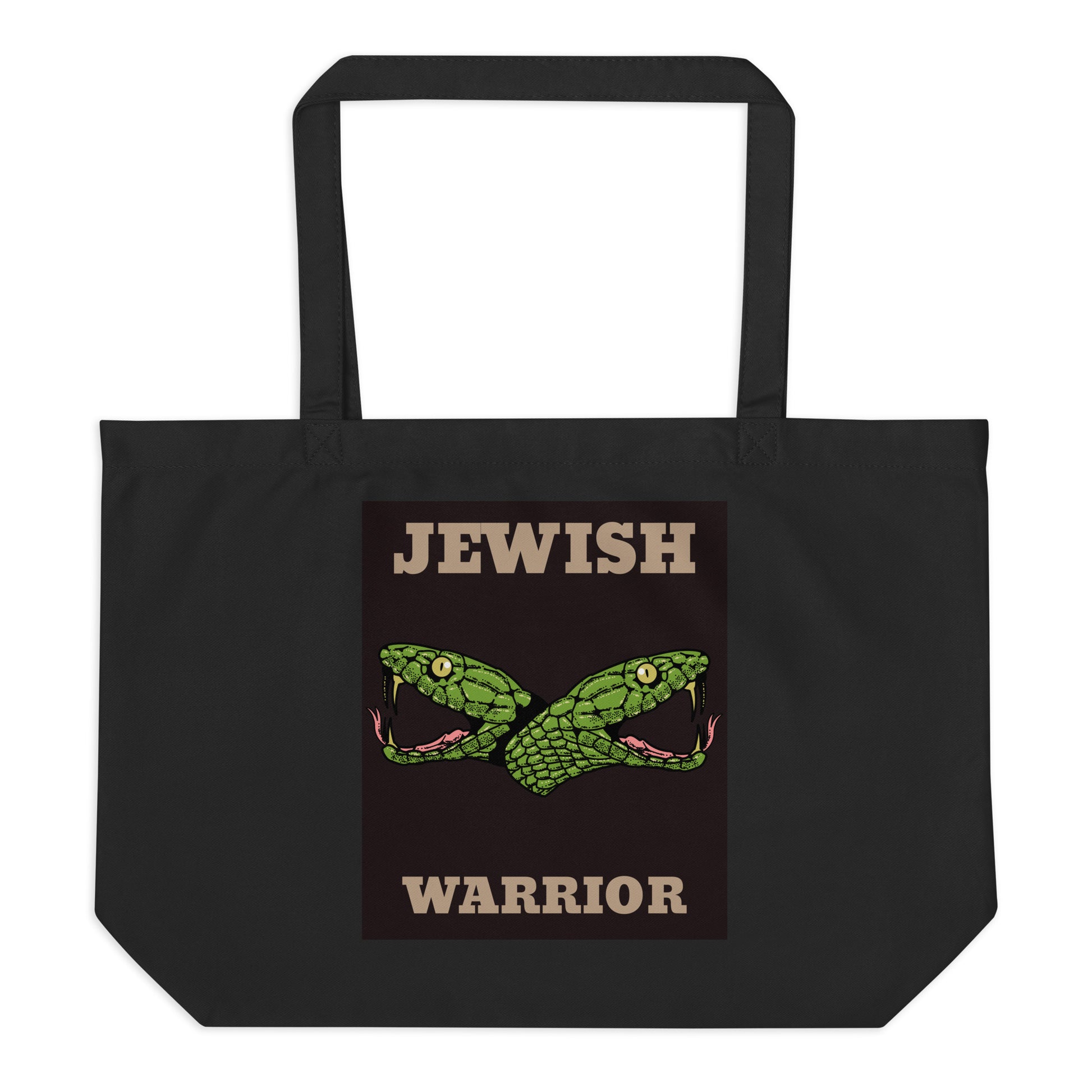 Brave Warrior | Large Organic Tote Bag Jouparty