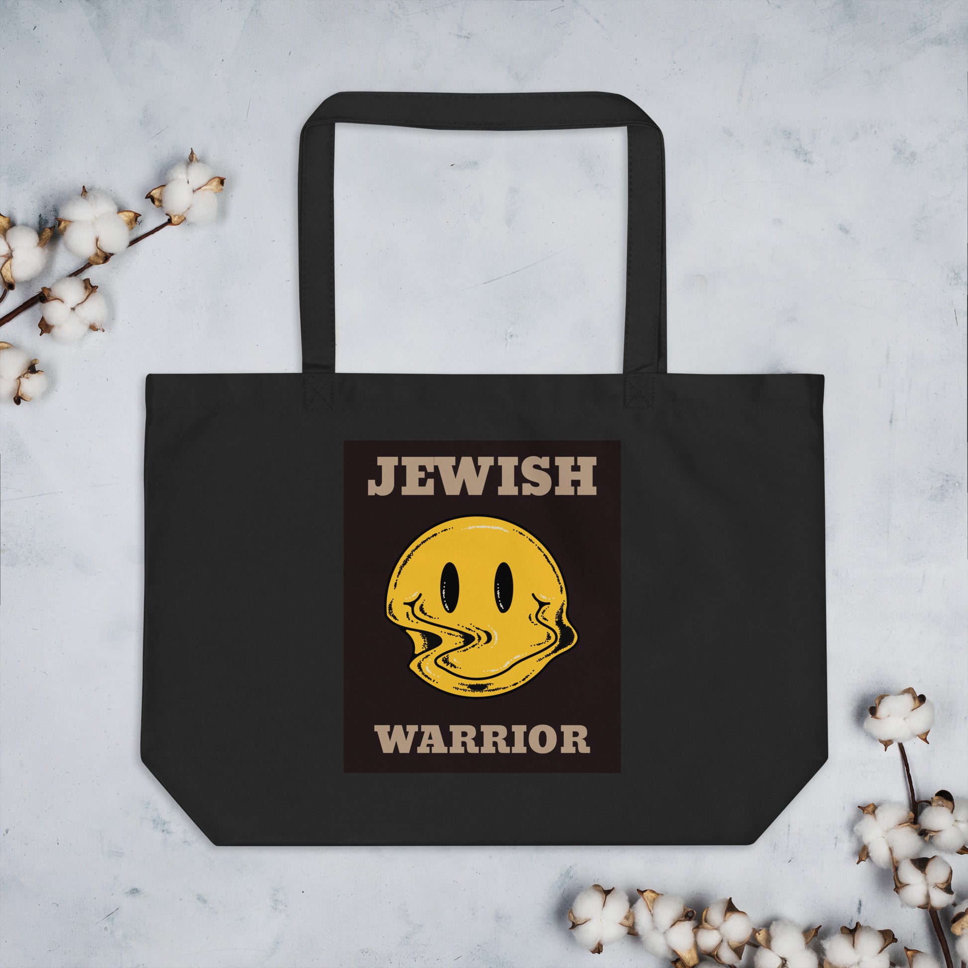 Brave Warrior | Large Organic Tote Bag Jouparty