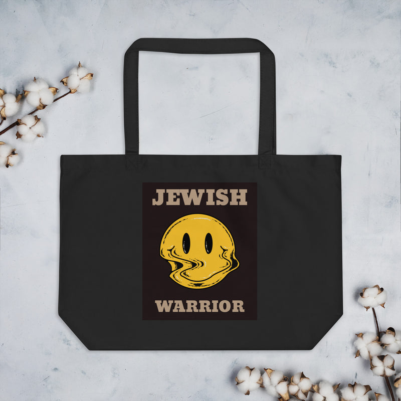 Brave Warrior | Large Organic Tote Bag