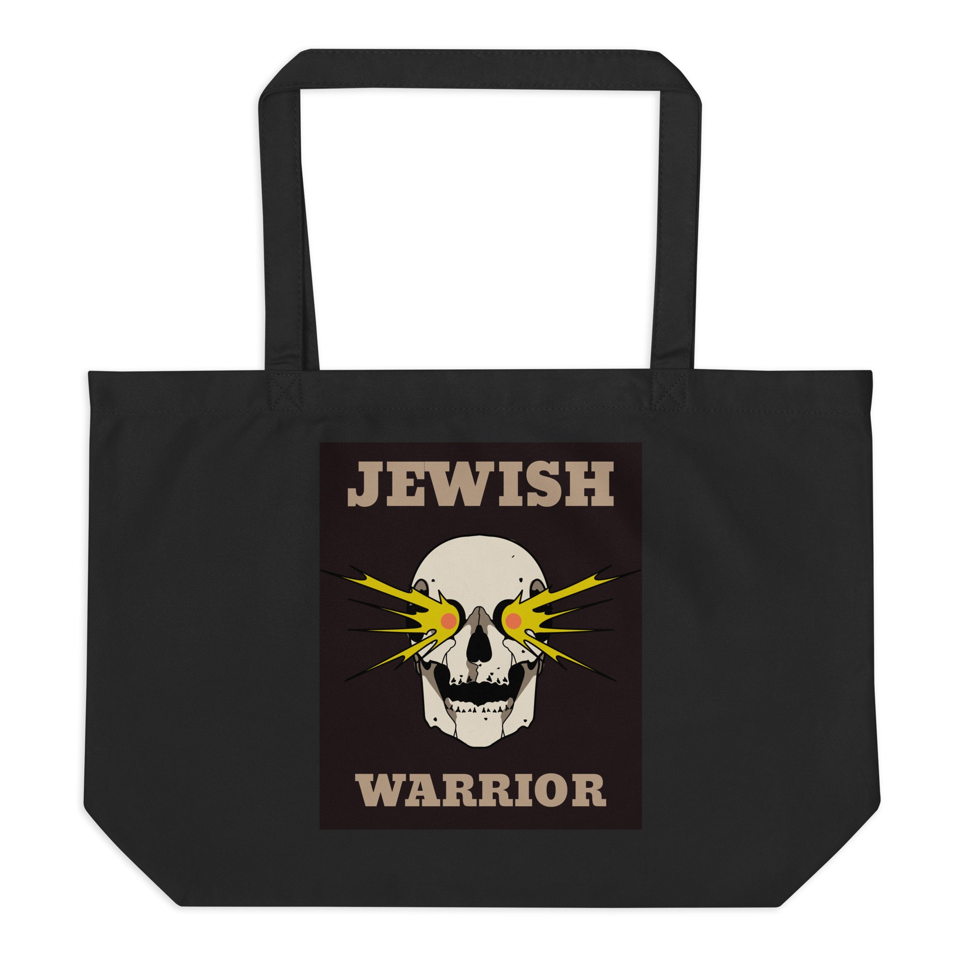 Brave Warrior | Large Organic Tote Bag