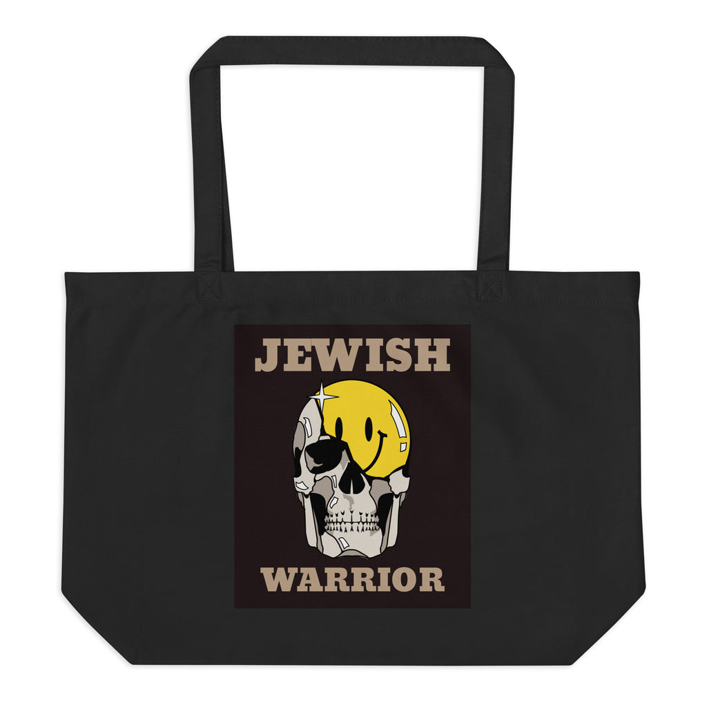 Brave Warrior | Large Organic Tote Bag Jouparty