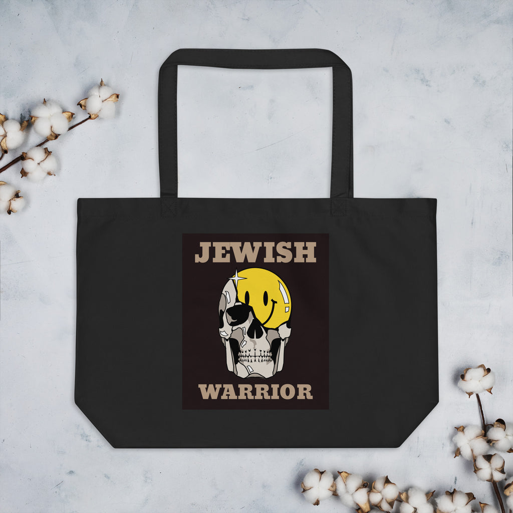 Brave Warrior | Large Organic Tote Bag Jouparty