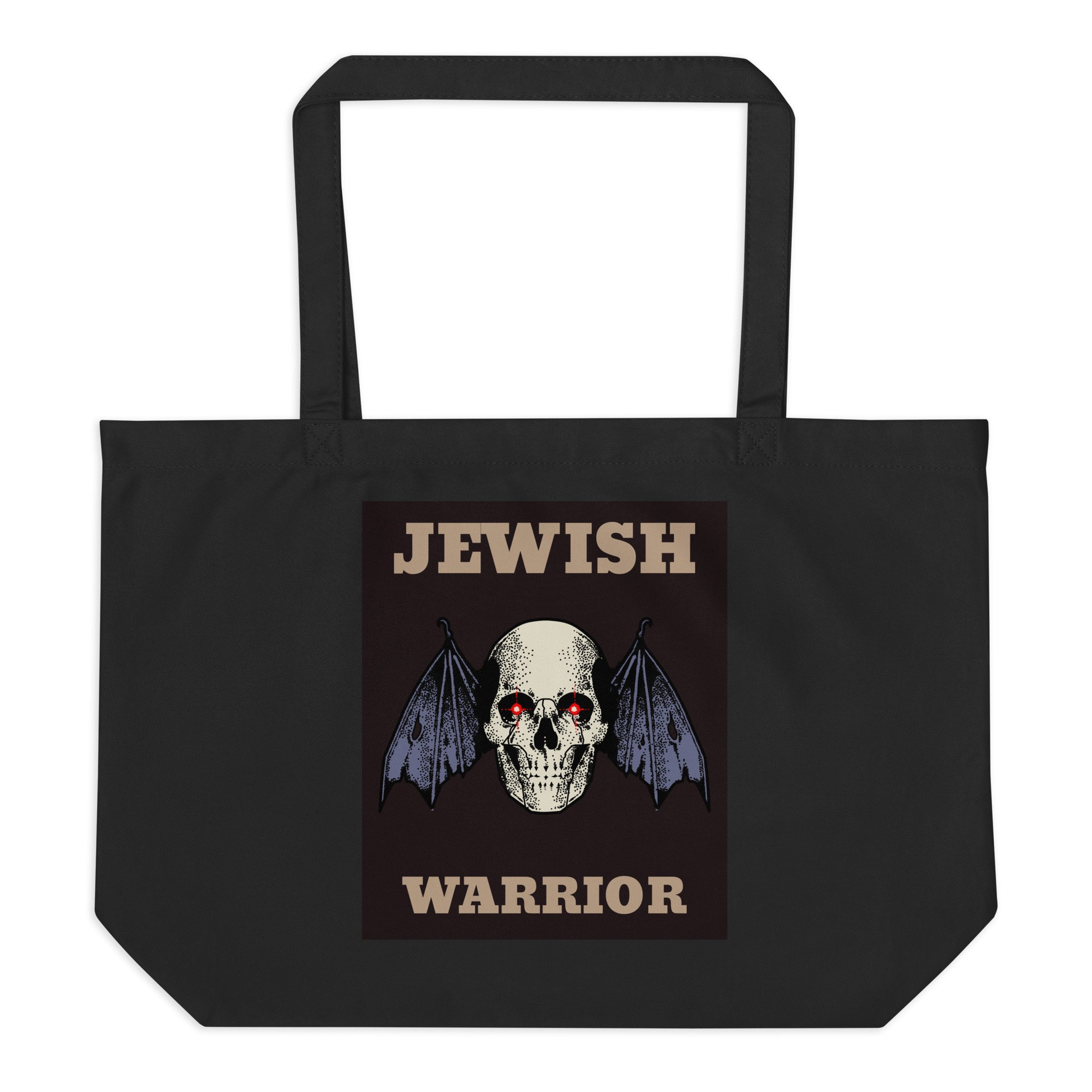 Brave Warrior | Large Organic Tote Bag