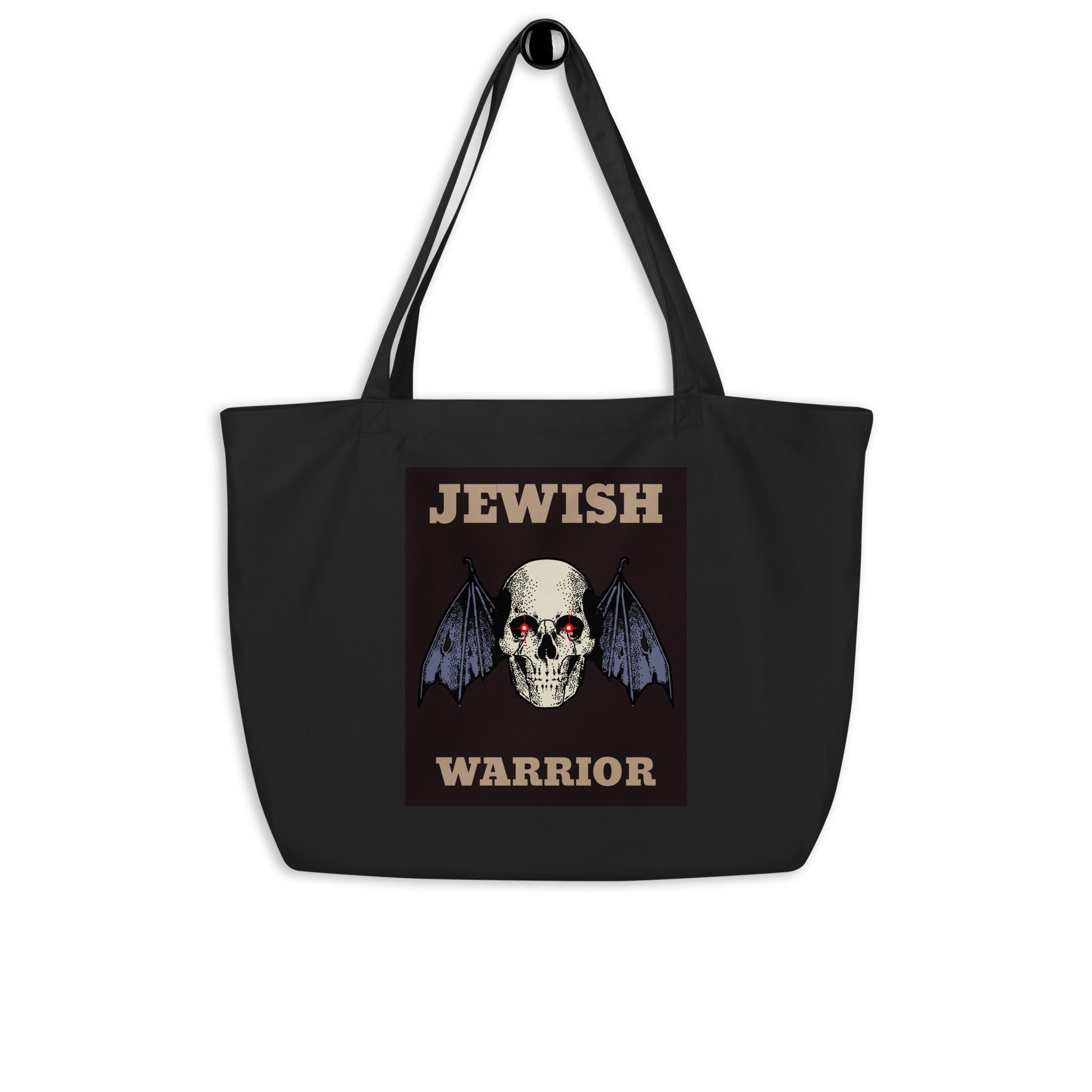 Brave Warrior | Large Organic Tote Bag