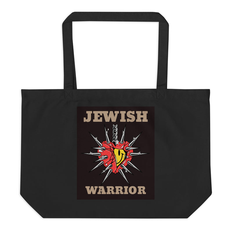 Brave Warrior | Large Organic Tote Bag