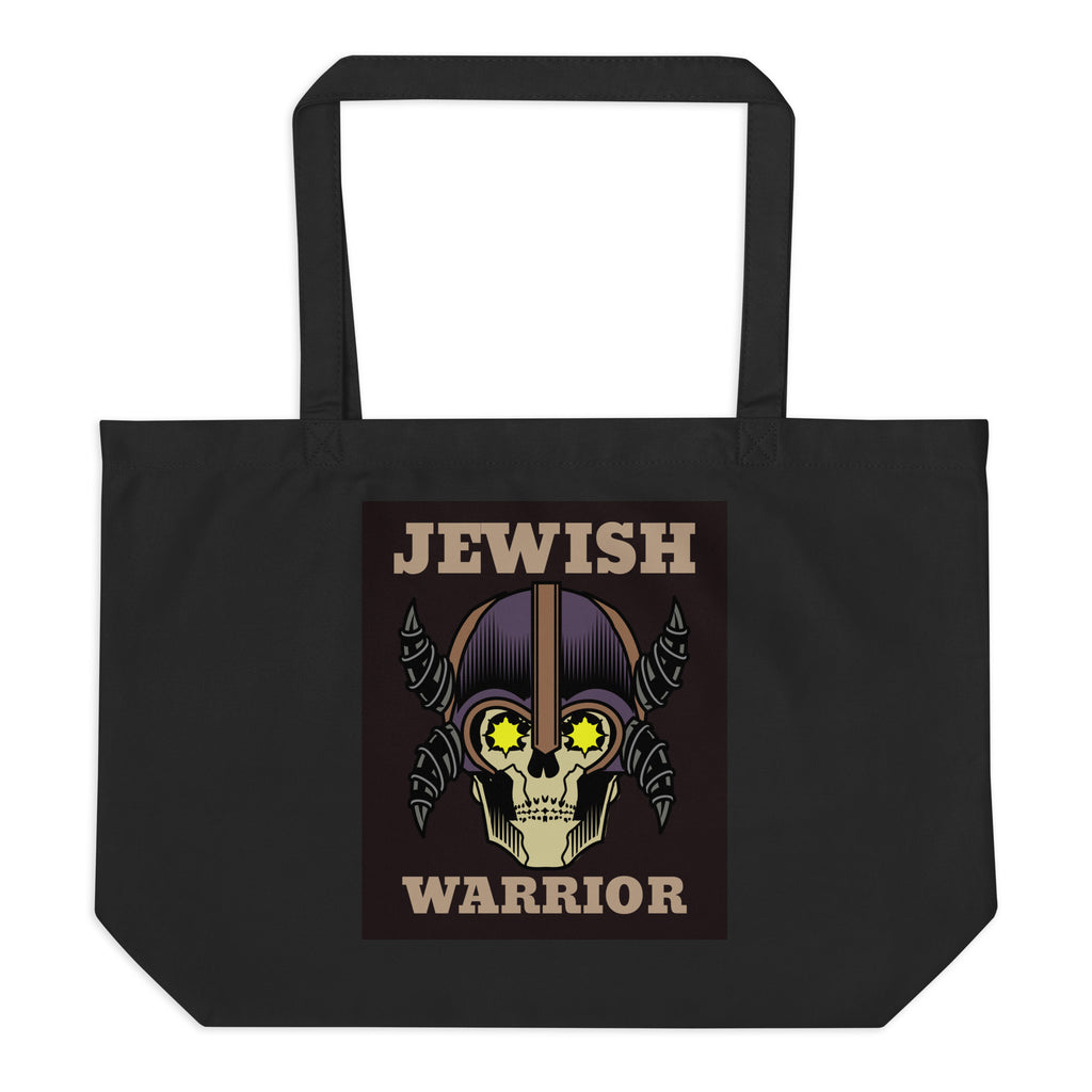 Brave Warrior | Large Organic Tote Bag Jouparty