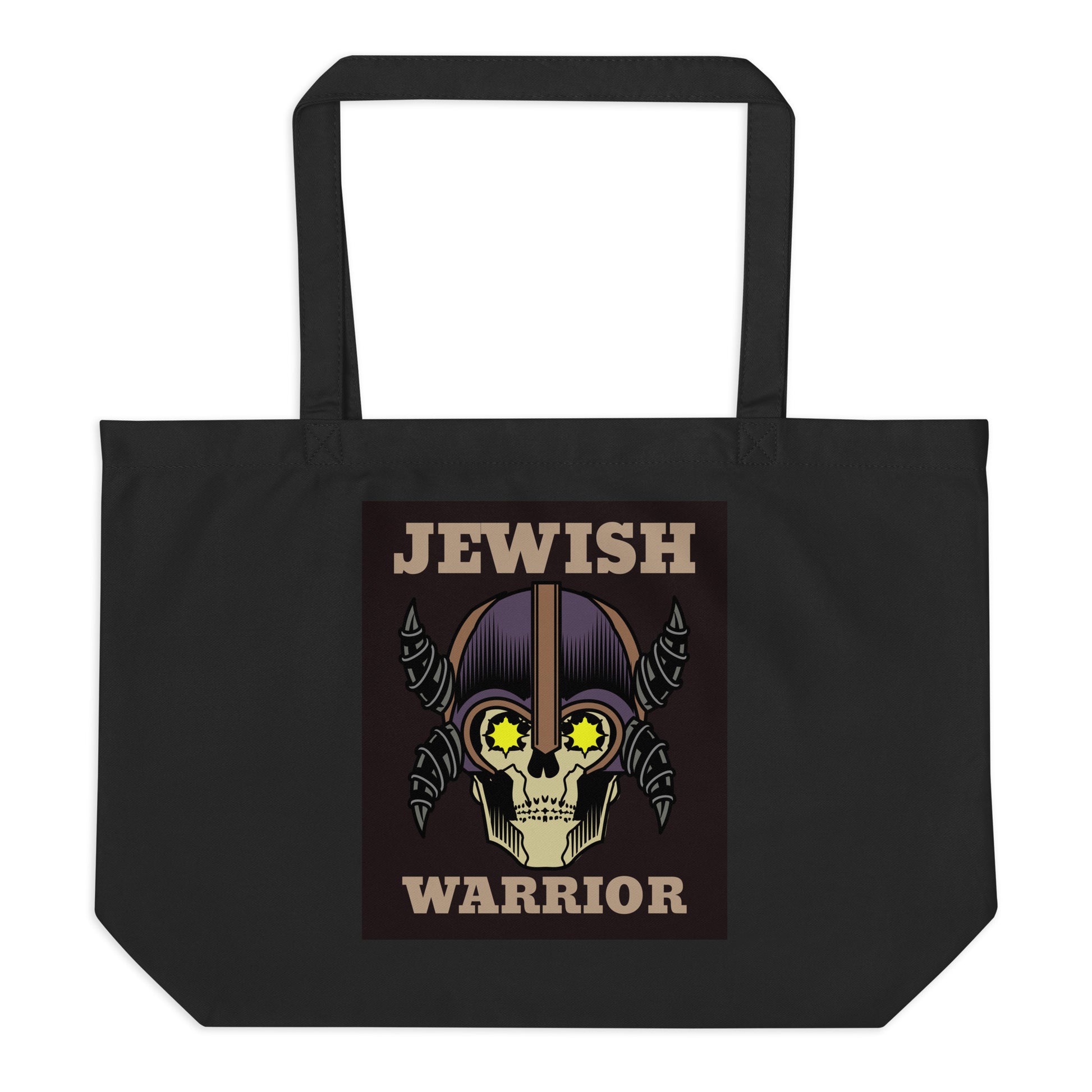 Brave Warrior | Large Organic Tote Bag Jouparty