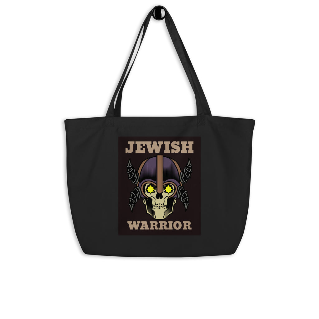Brave Warrior | Large Organic Tote Bag Jouparty