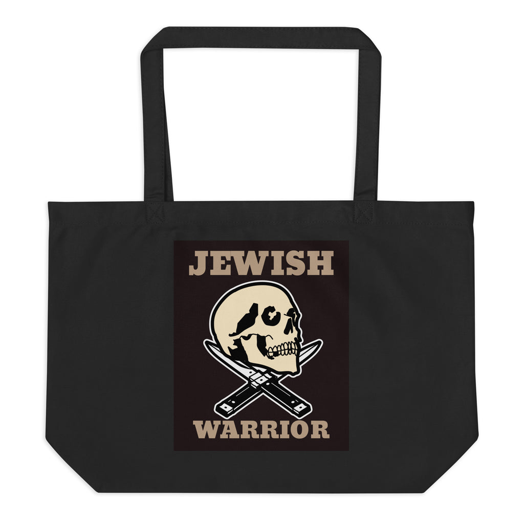 Brave Warrior | Large Organic Tote Bag Jouparty