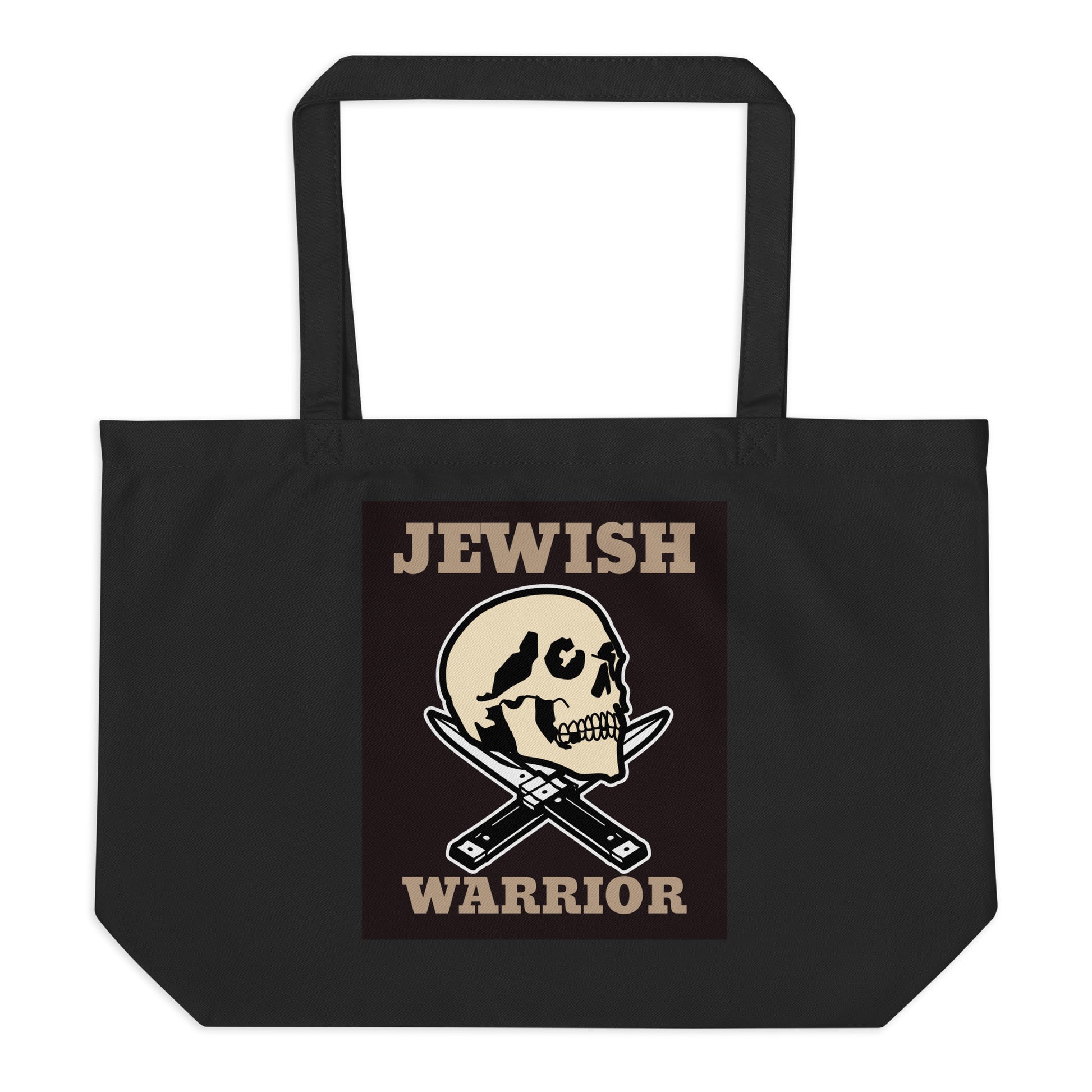 Brave Warrior | Large Organic Tote Bag Jouparty