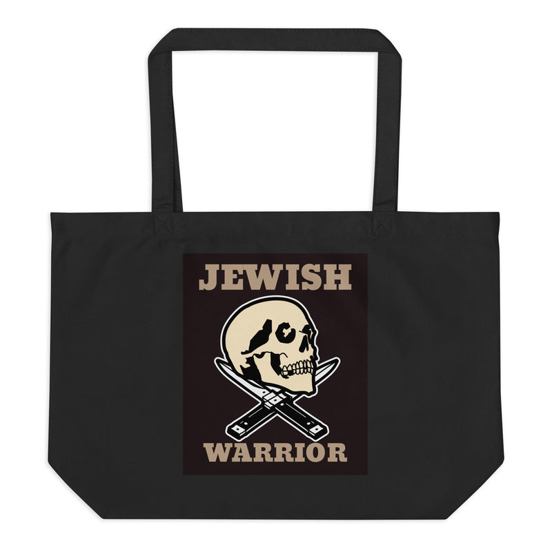 Brave Warrior | Large Organic Tote Bag