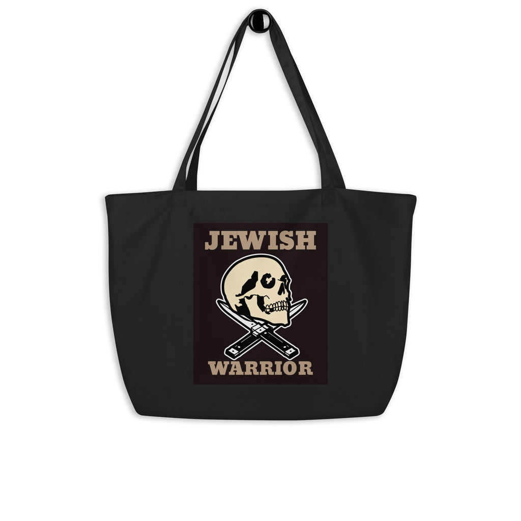 Brave Warrior | Large Organic Tote Bag Jouparty