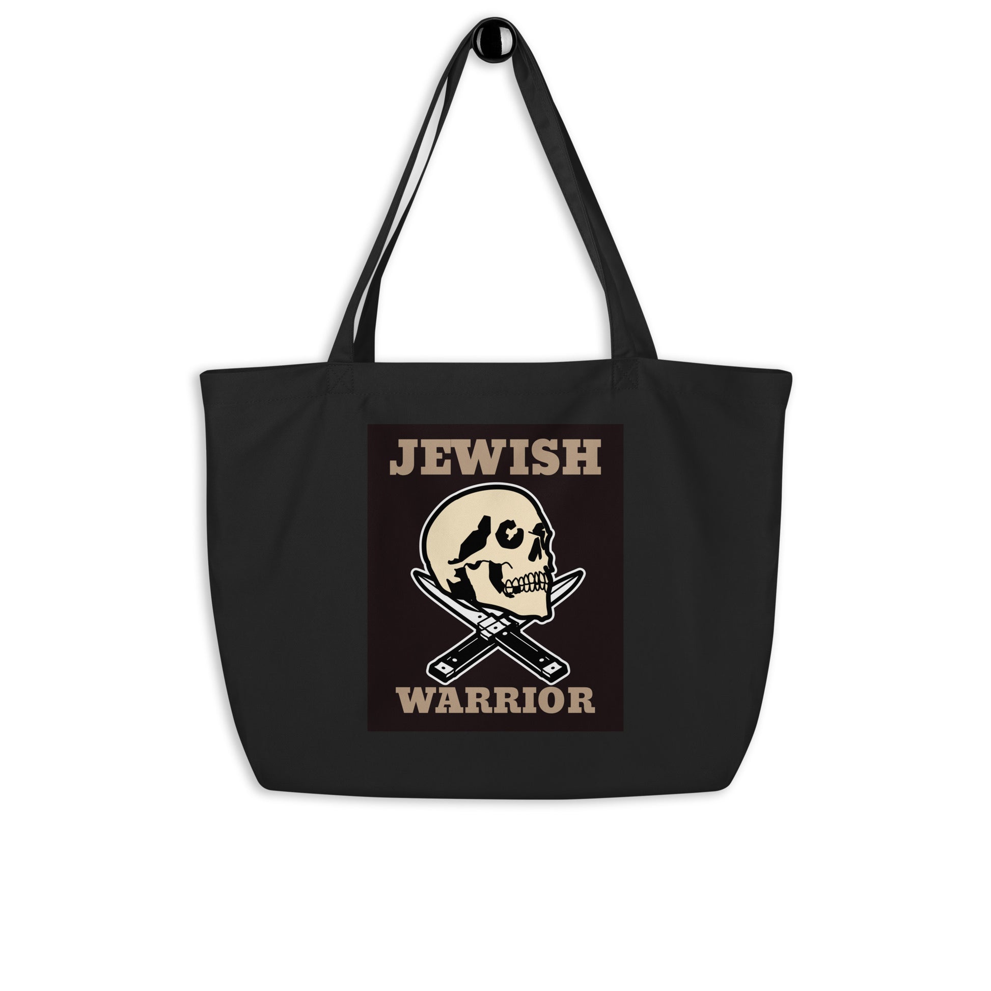 Brave Warrior | Large Organic Tote Bag Jouparty