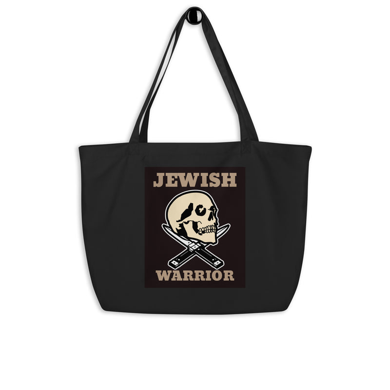 Brave Warrior | Large Organic Tote Bag