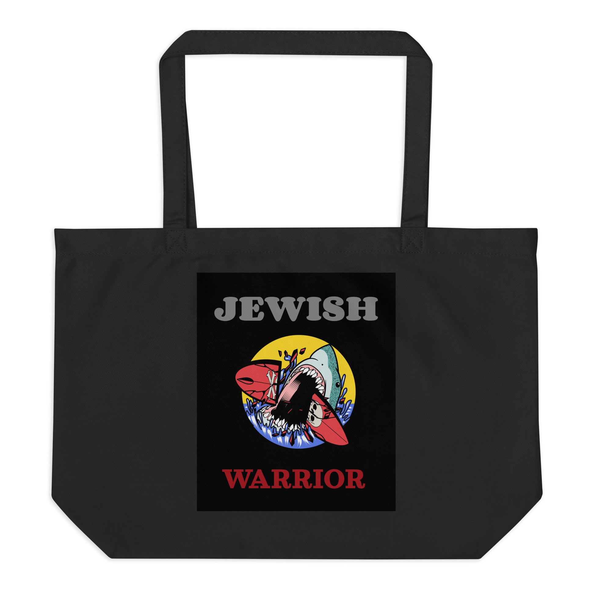 Brave Warrior | Large Organic Tote Bag Jouparty