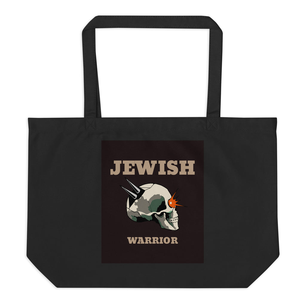 Brave Warrior | Large Organic Tote Bag Jouparty