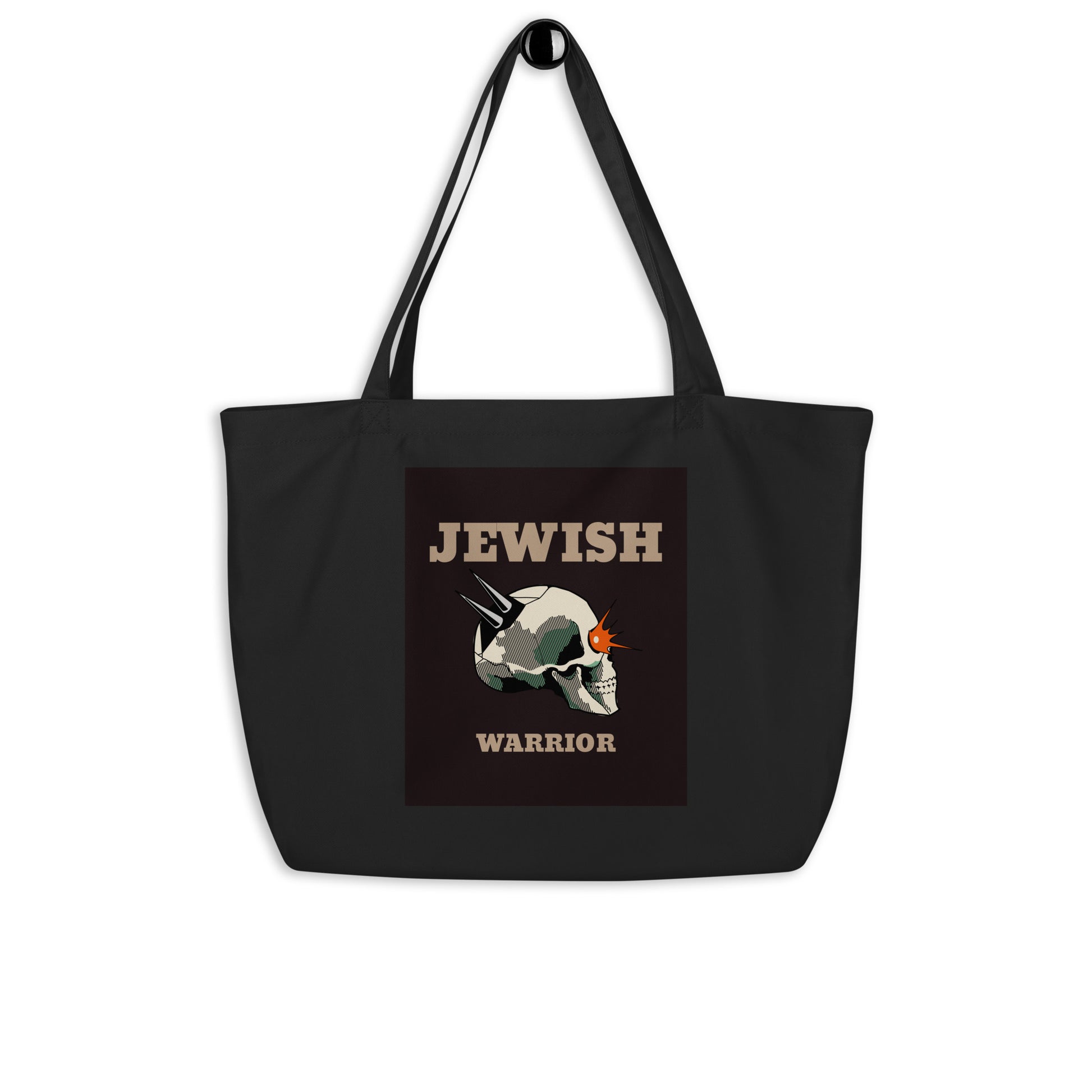 Brave Warrior | Large Organic Tote Bag Jouparty