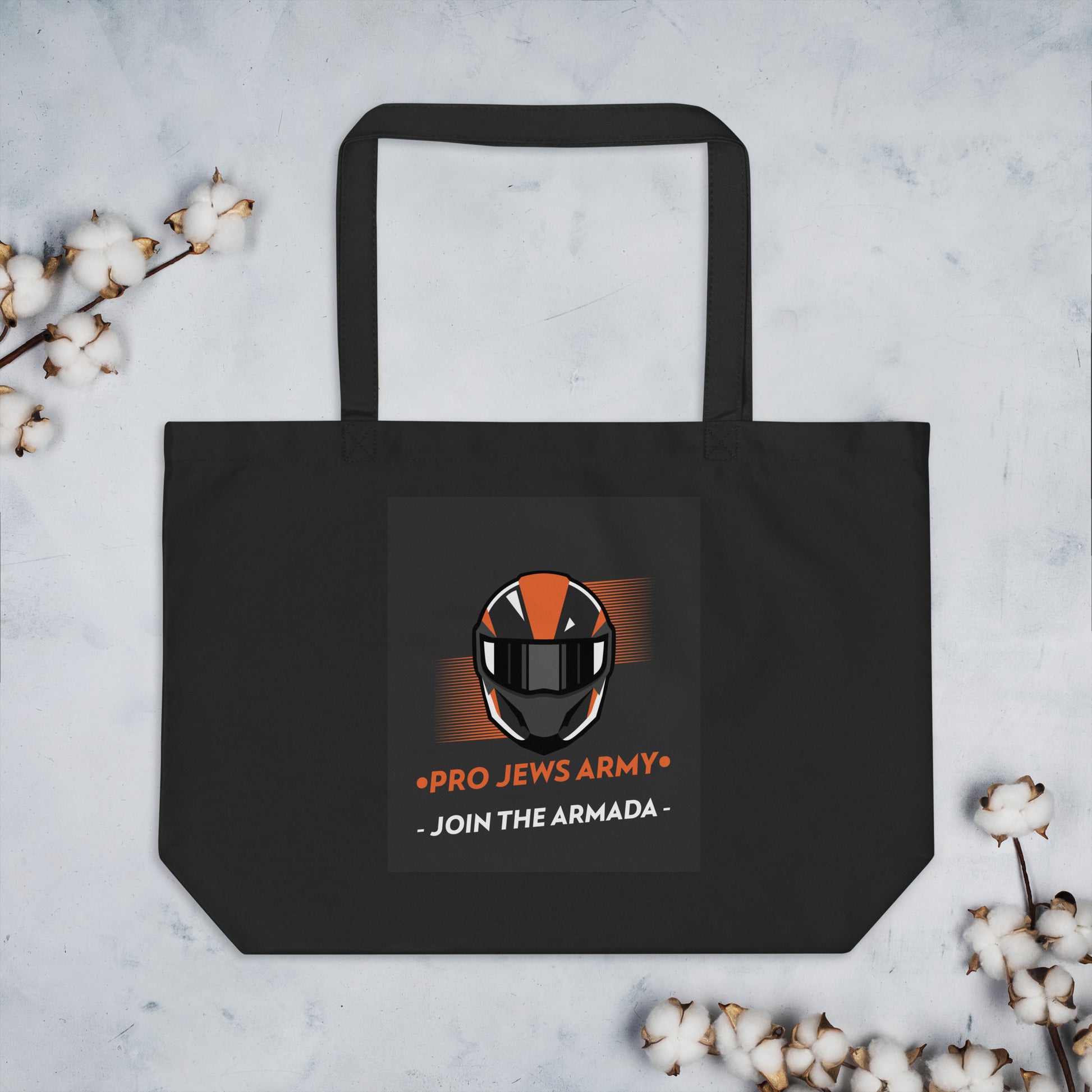 Brave Warrior | Large Organic Tote Bag Jouparty