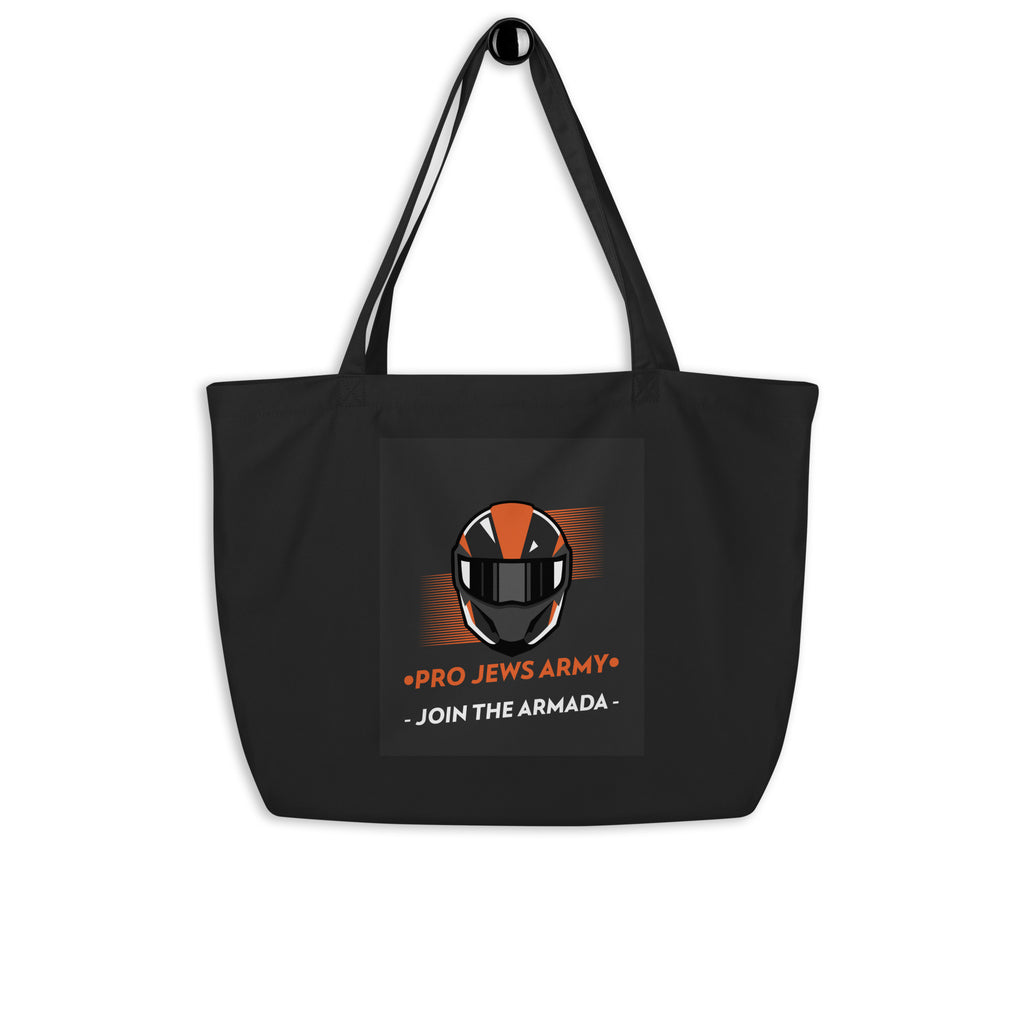 Brave Warrior | Large Organic Tote Bag Jouparty