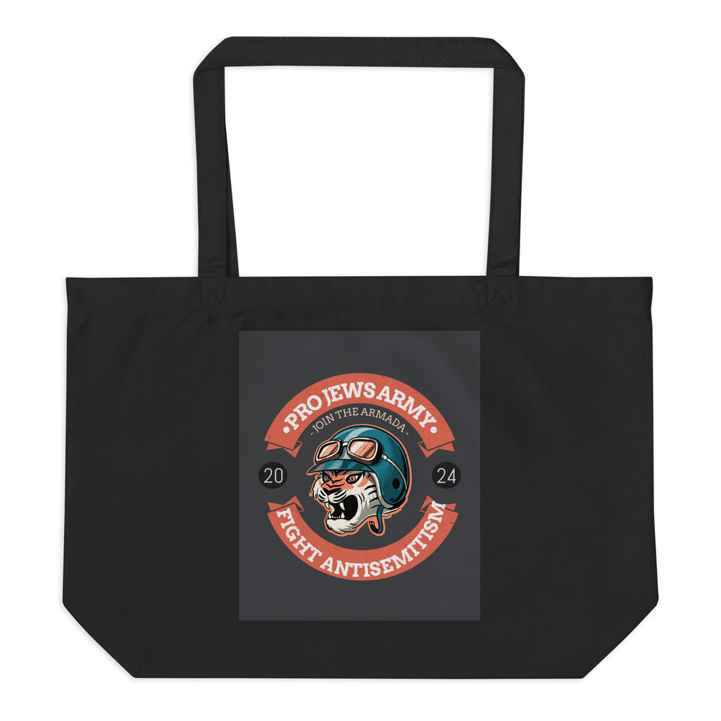 Brave Warrior | Large Organic Tote Bag Jouparty