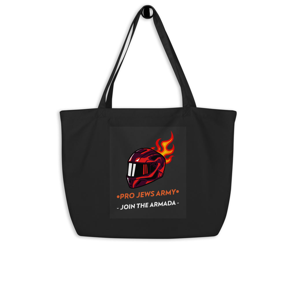 Brave Warrior | Large Organic Tote Bag