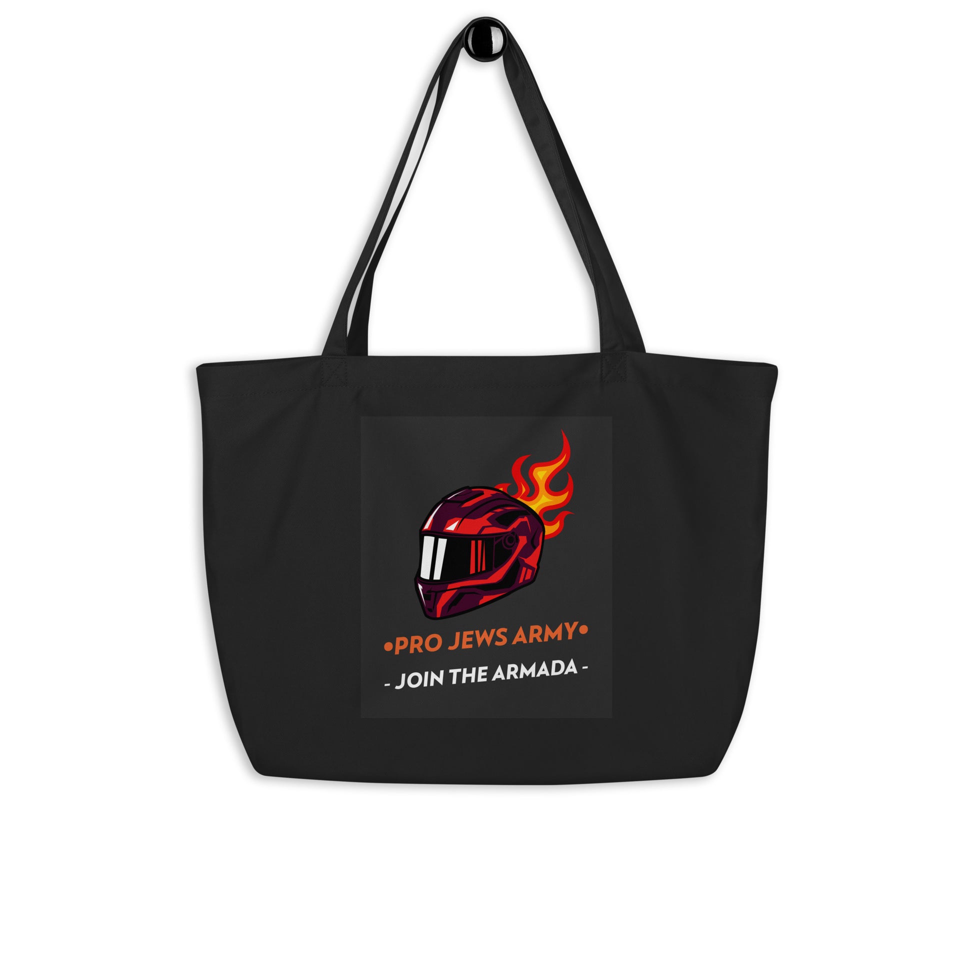 Brave Warrior | Large Organic Tote Bag