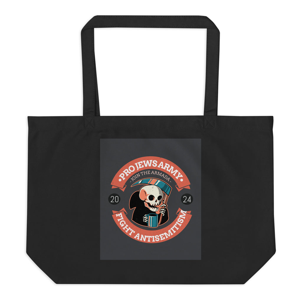 Brave Warrior | Large Organic Tote Bag