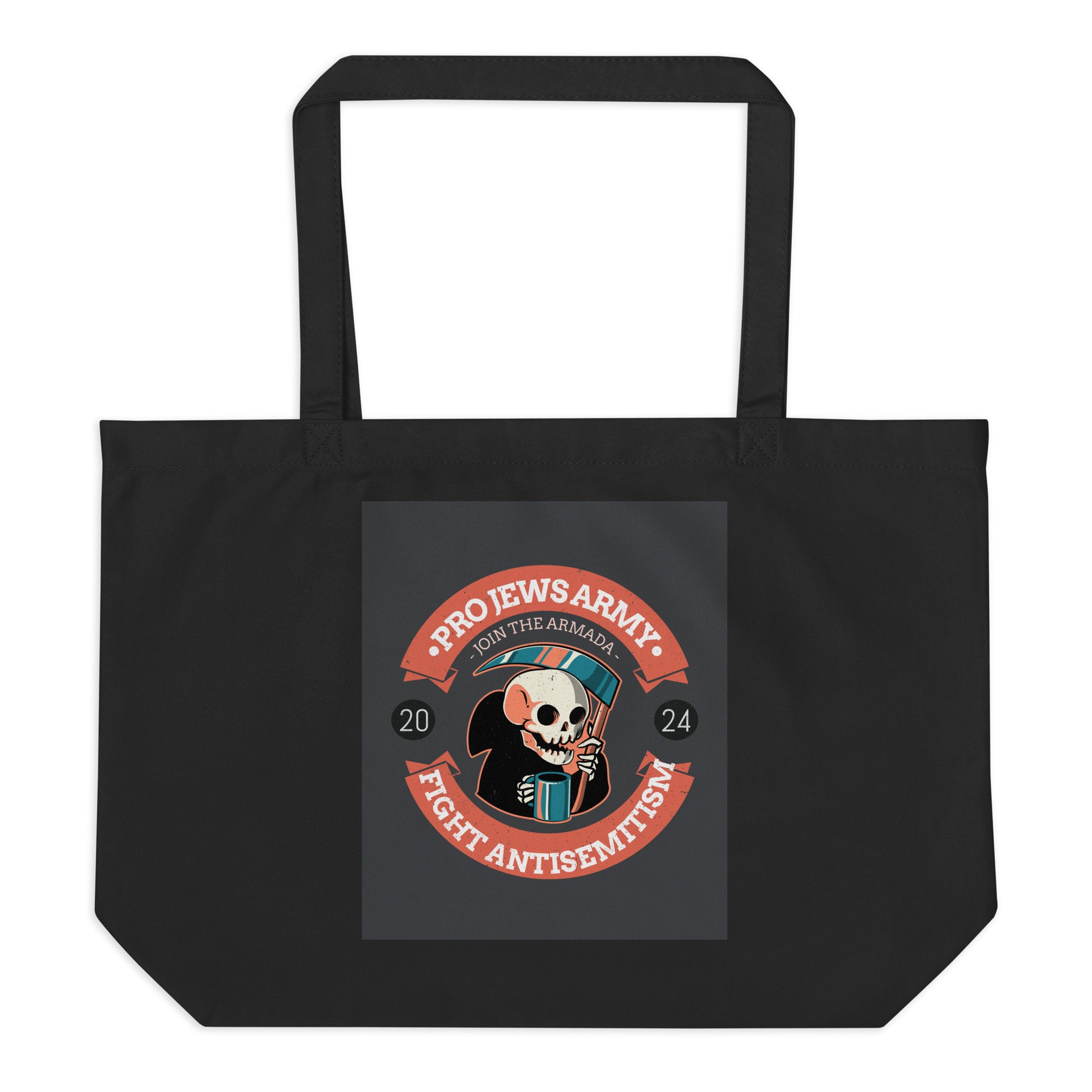 Brave Warrior | Large Organic Tote Bag